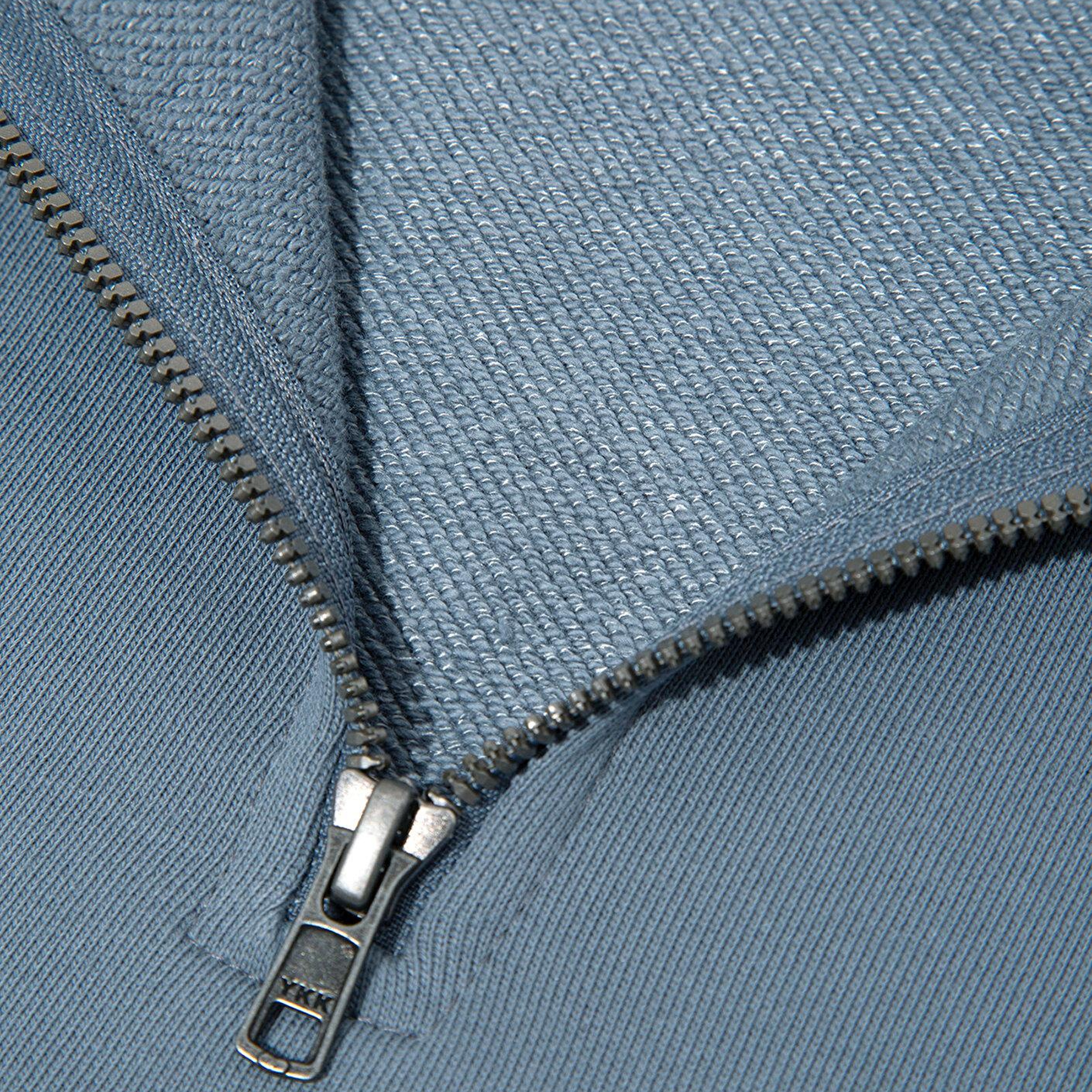Mavi Yarı Fermuarlı Mavi Basic Sweatshirt 0S10419-80889