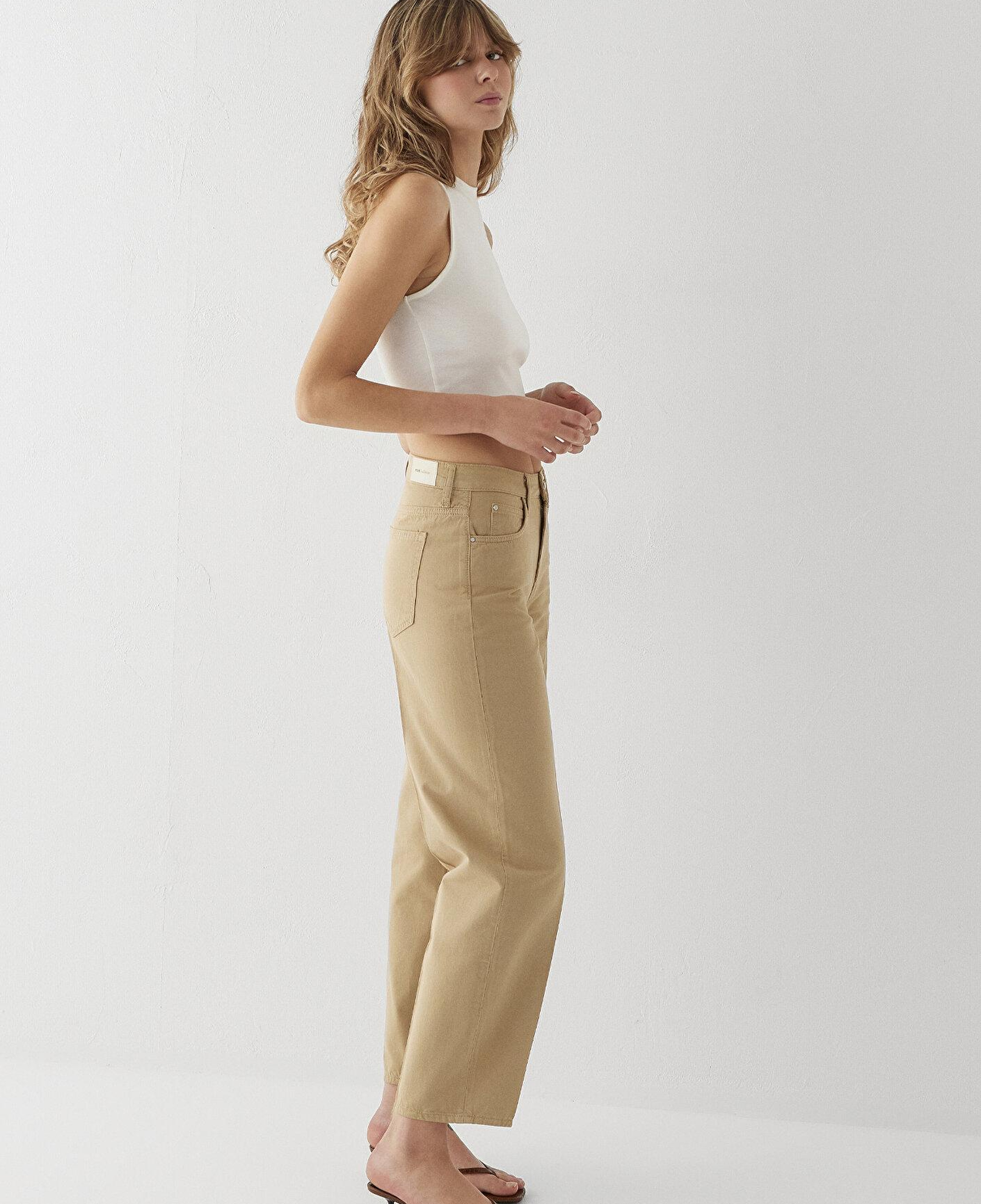 Mavi Tiya Mavi Edition Camel Gabardin Pantolon 1018900-A4201