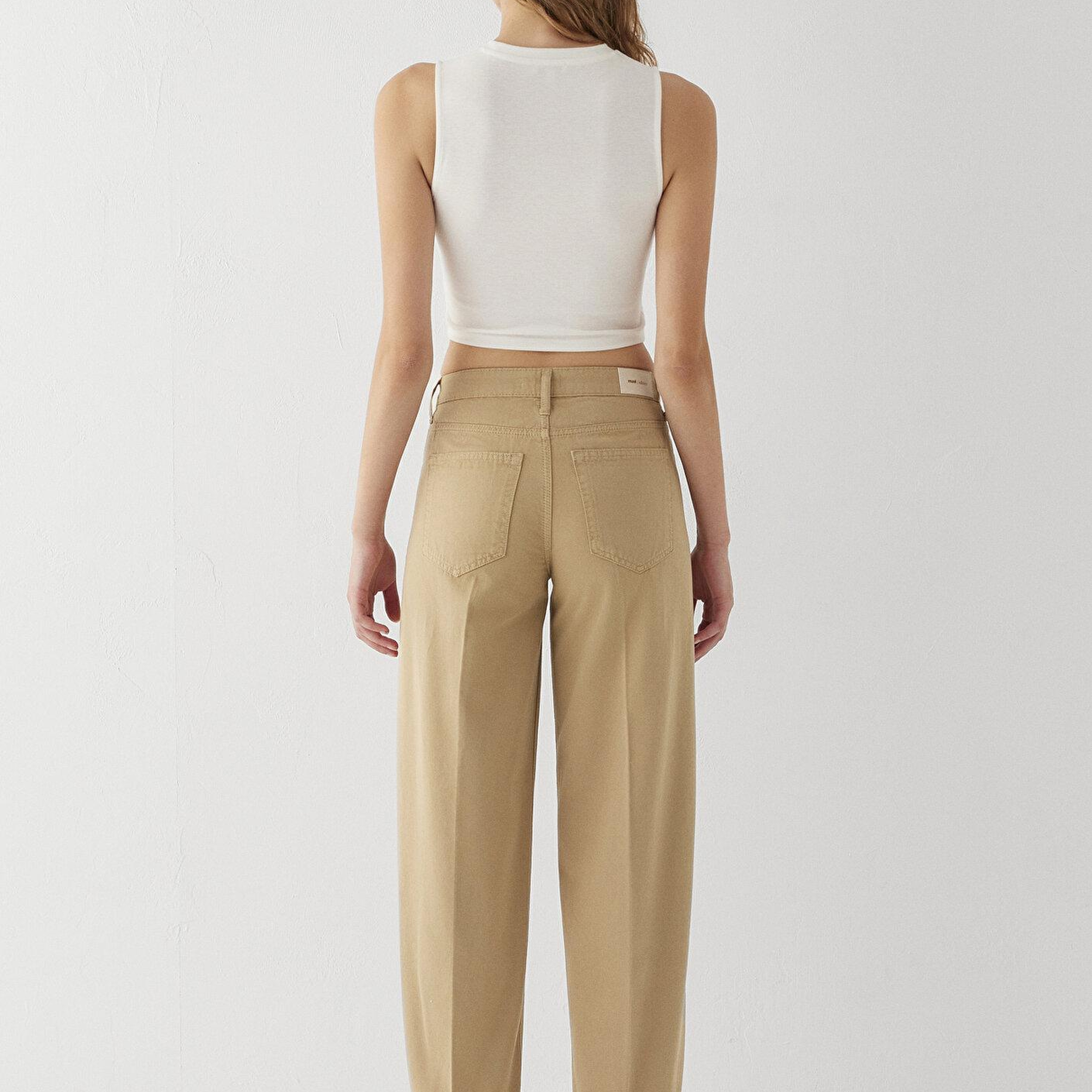 Mavi Tiya Mavi Edition Camel Gabardin Pantolon 1018900-A4201