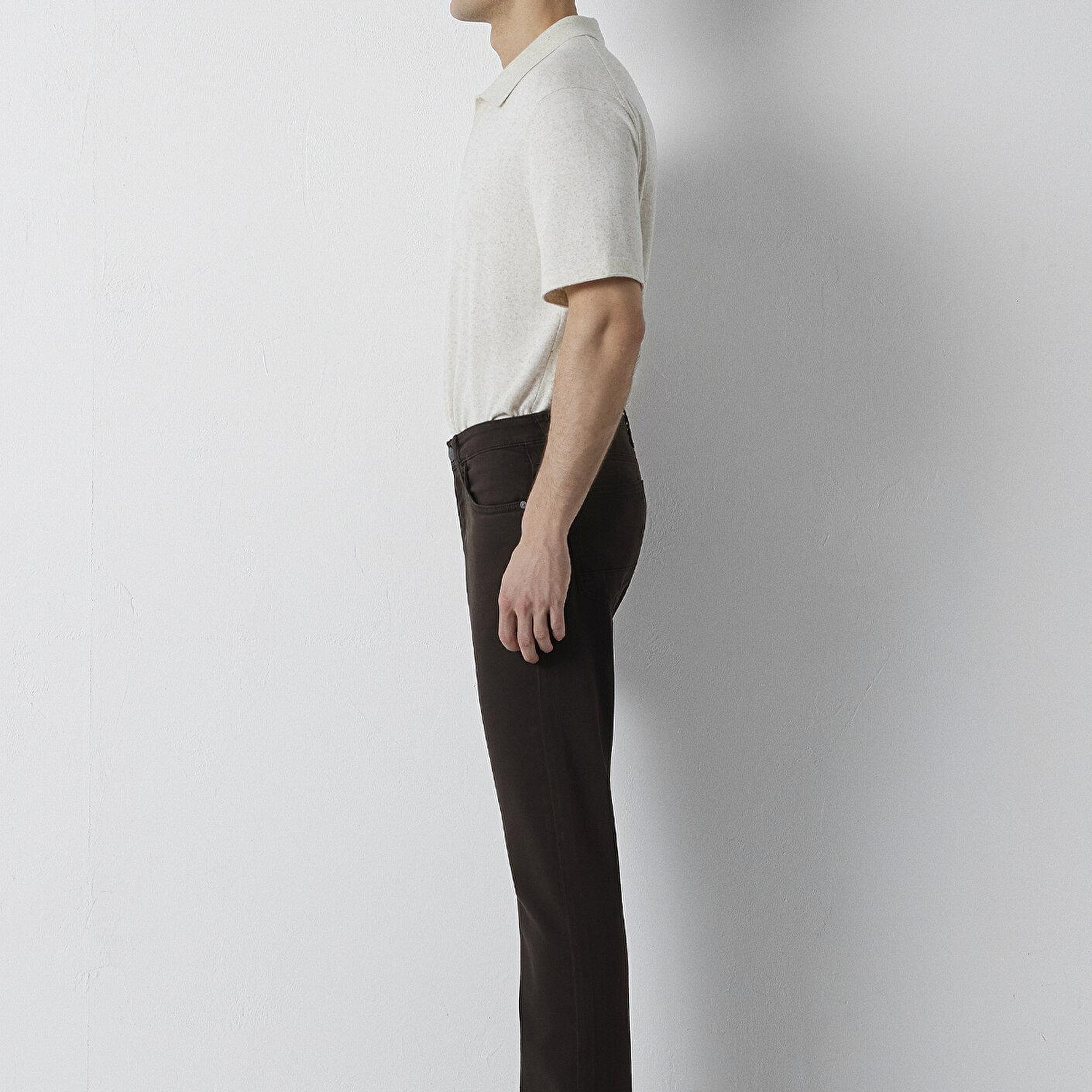 Mavi Hunter Kahverengi Gabardin Pantolon 00202A4173