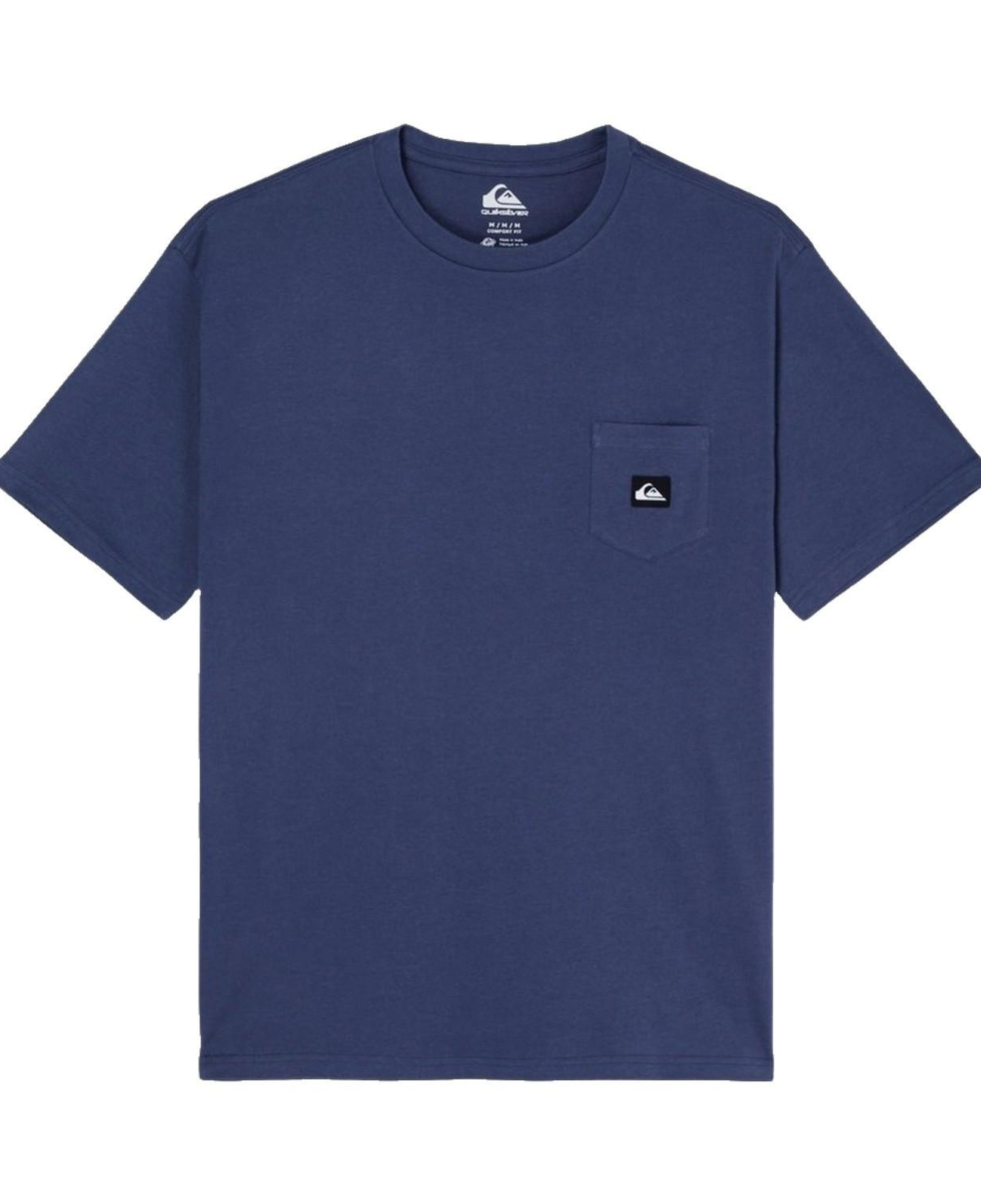 Quiksilver Salt Water Pock Erkek Mavi Tişört
