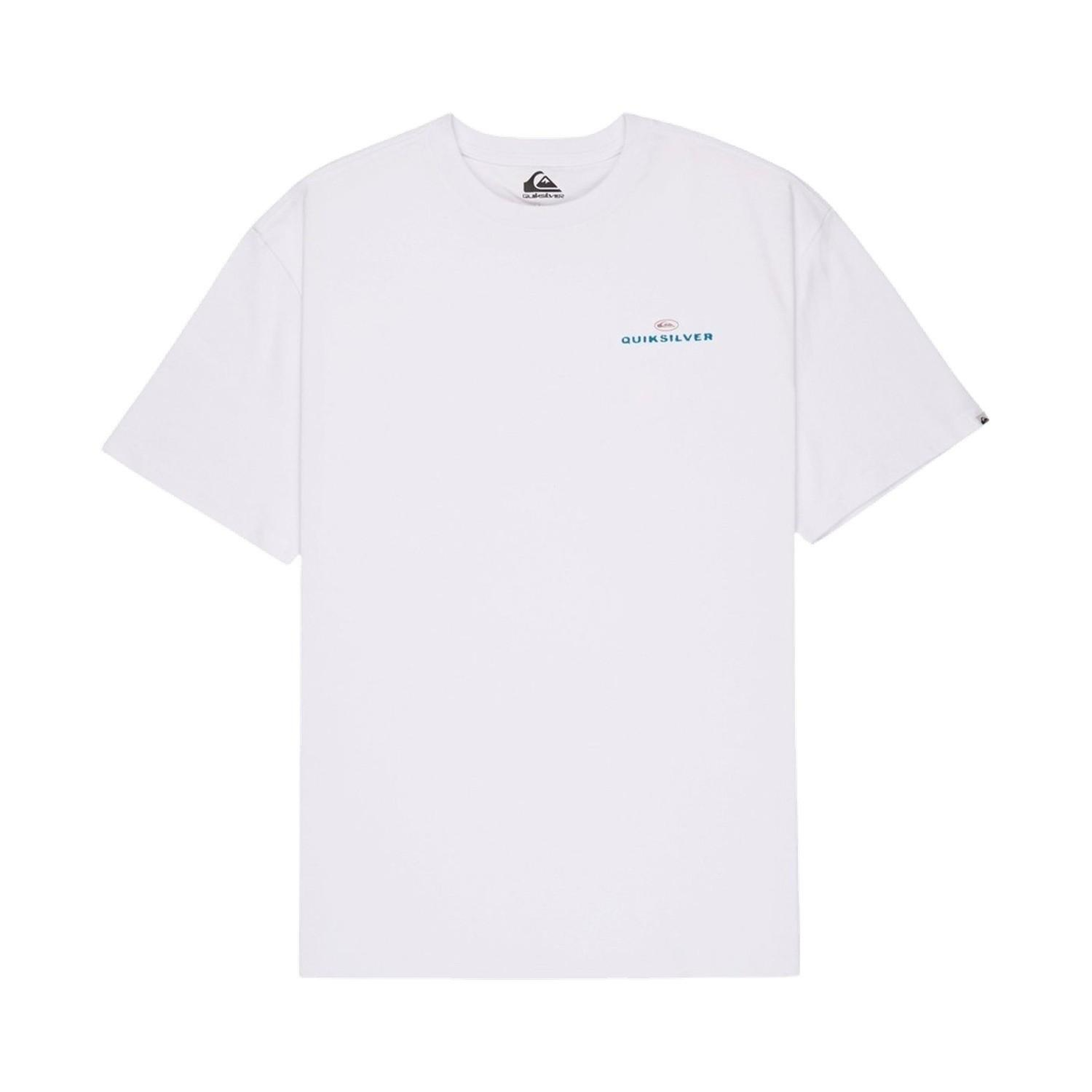 Quiksilver Upside Do Erkek Beyaz Tişört