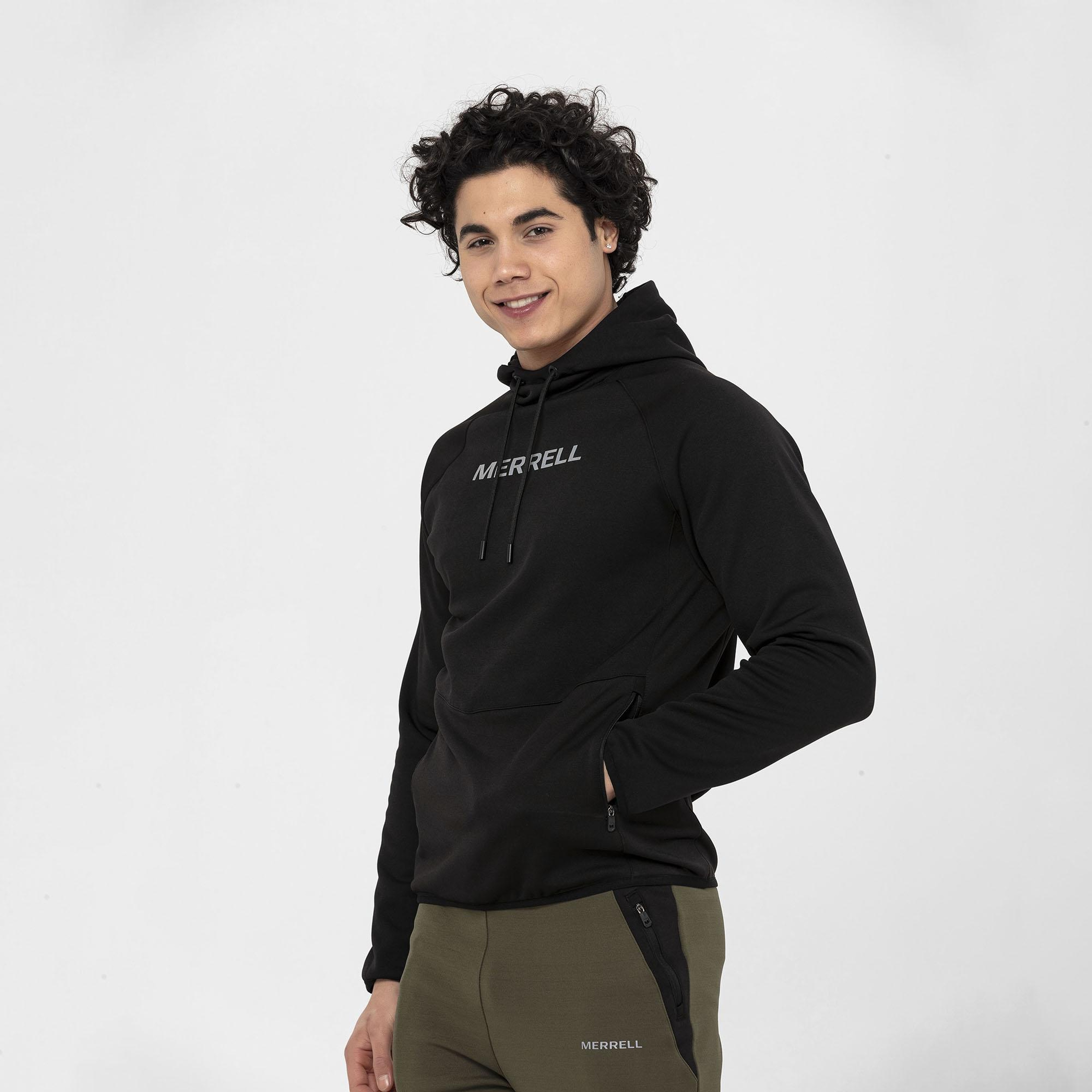 Merrell Search Erkek Siyah Sweatshirt