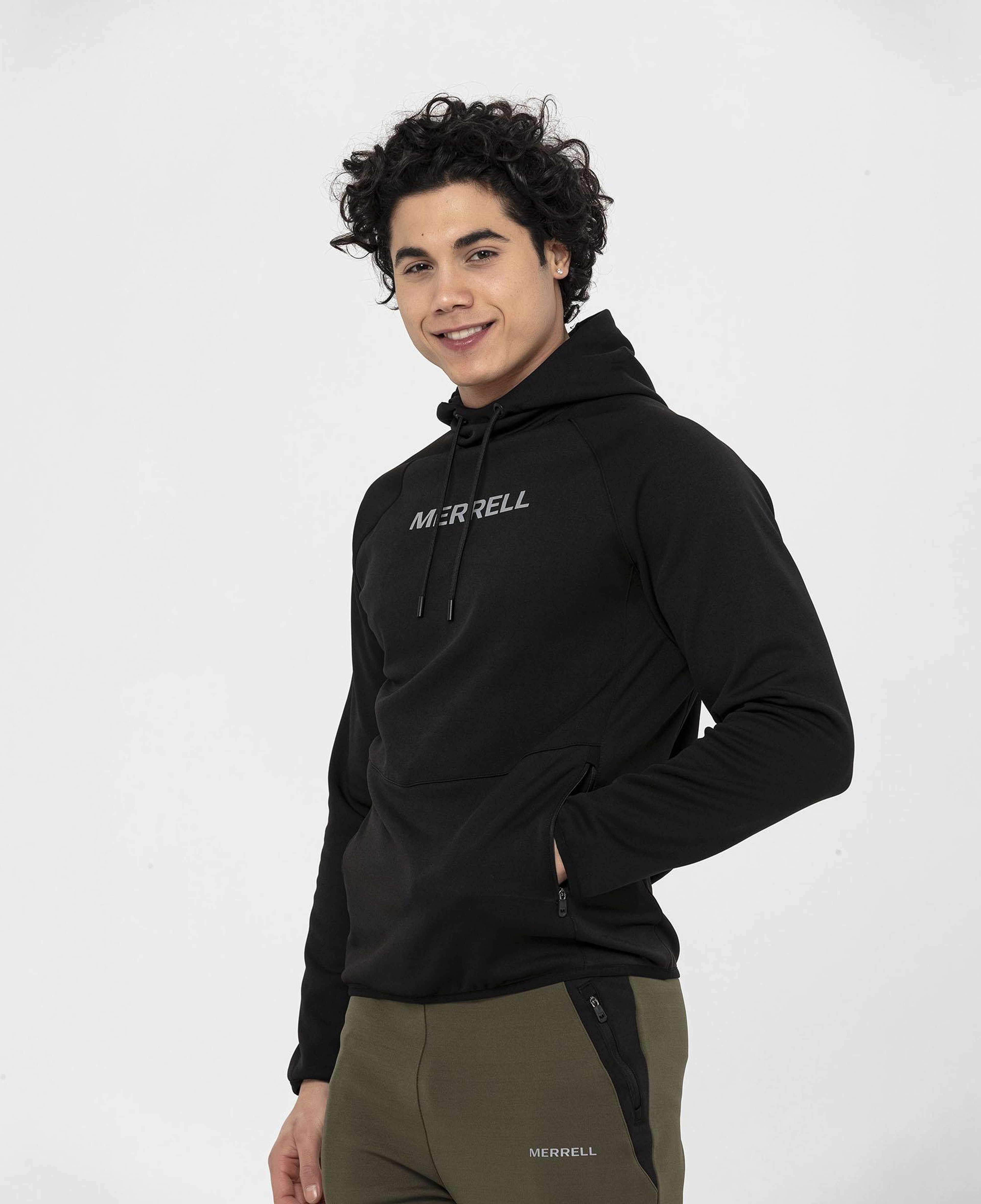 Merrell Search Erkek Siyah Sweatshirt