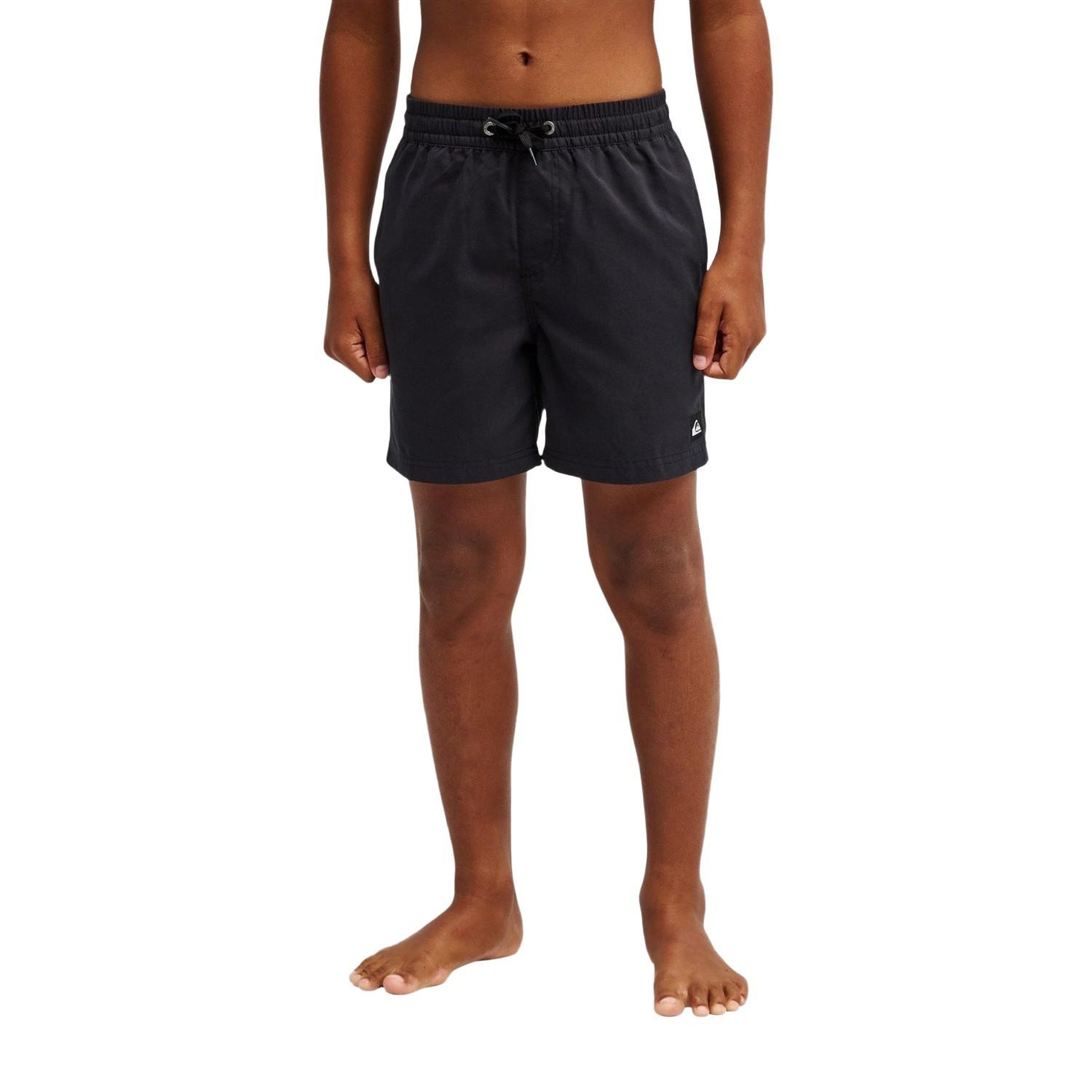 Quiksilver Evd Solid Erkek Çocuk Siyah Volley Short