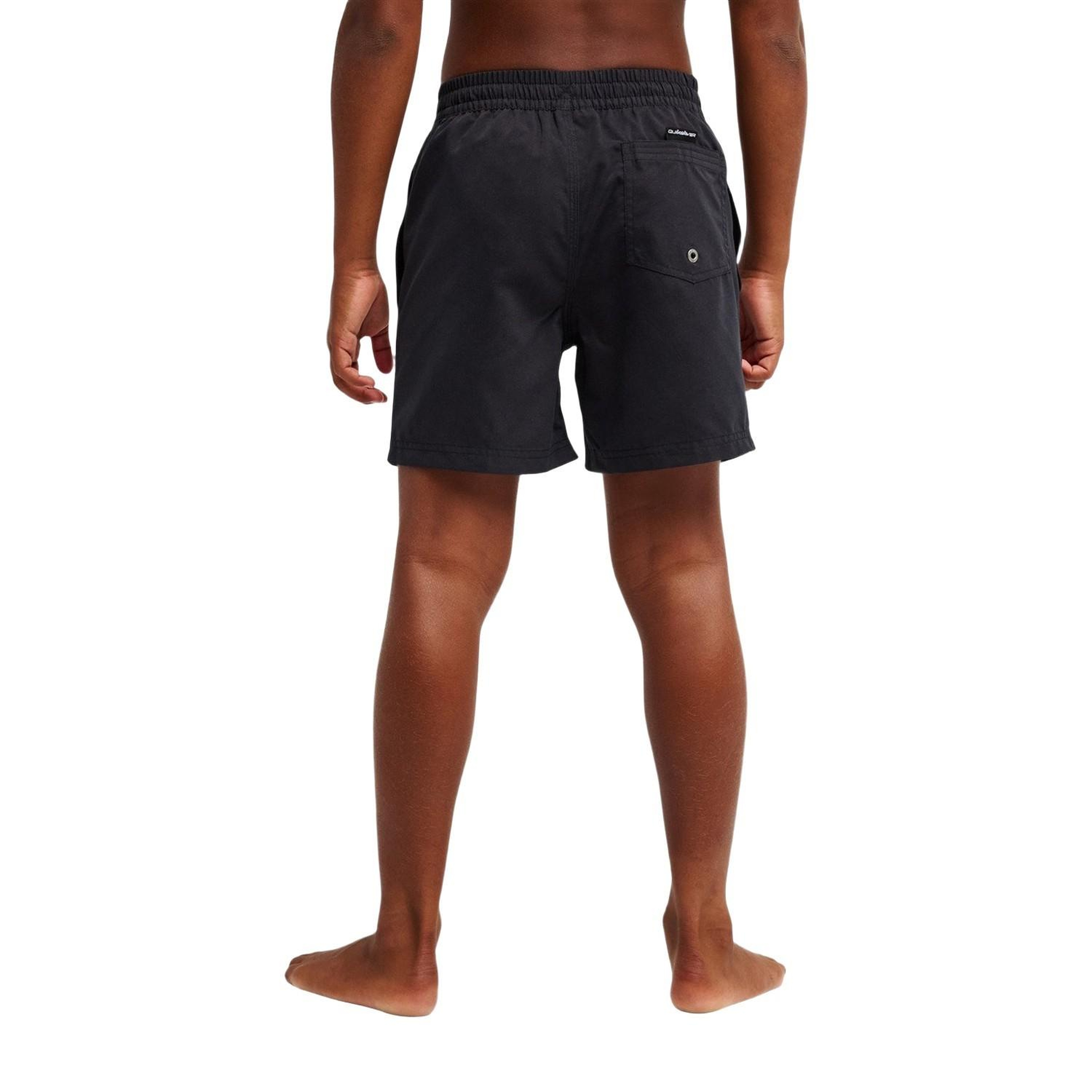 Quiksilver Evd Solid Erkek Çocuk Siyah Volley Short