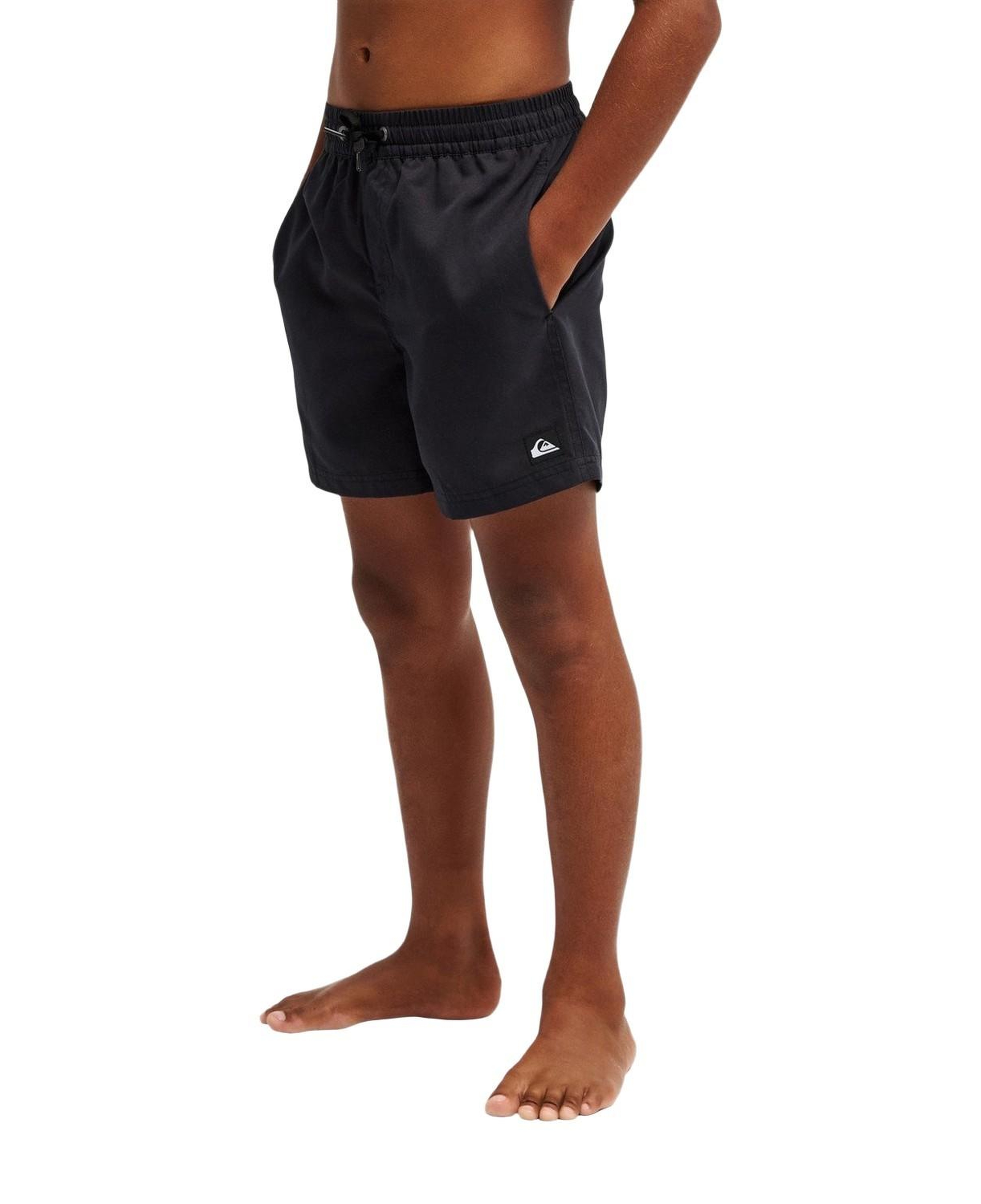 Quiksilver Evd Solid Erkek Çocuk Siyah Volley Short