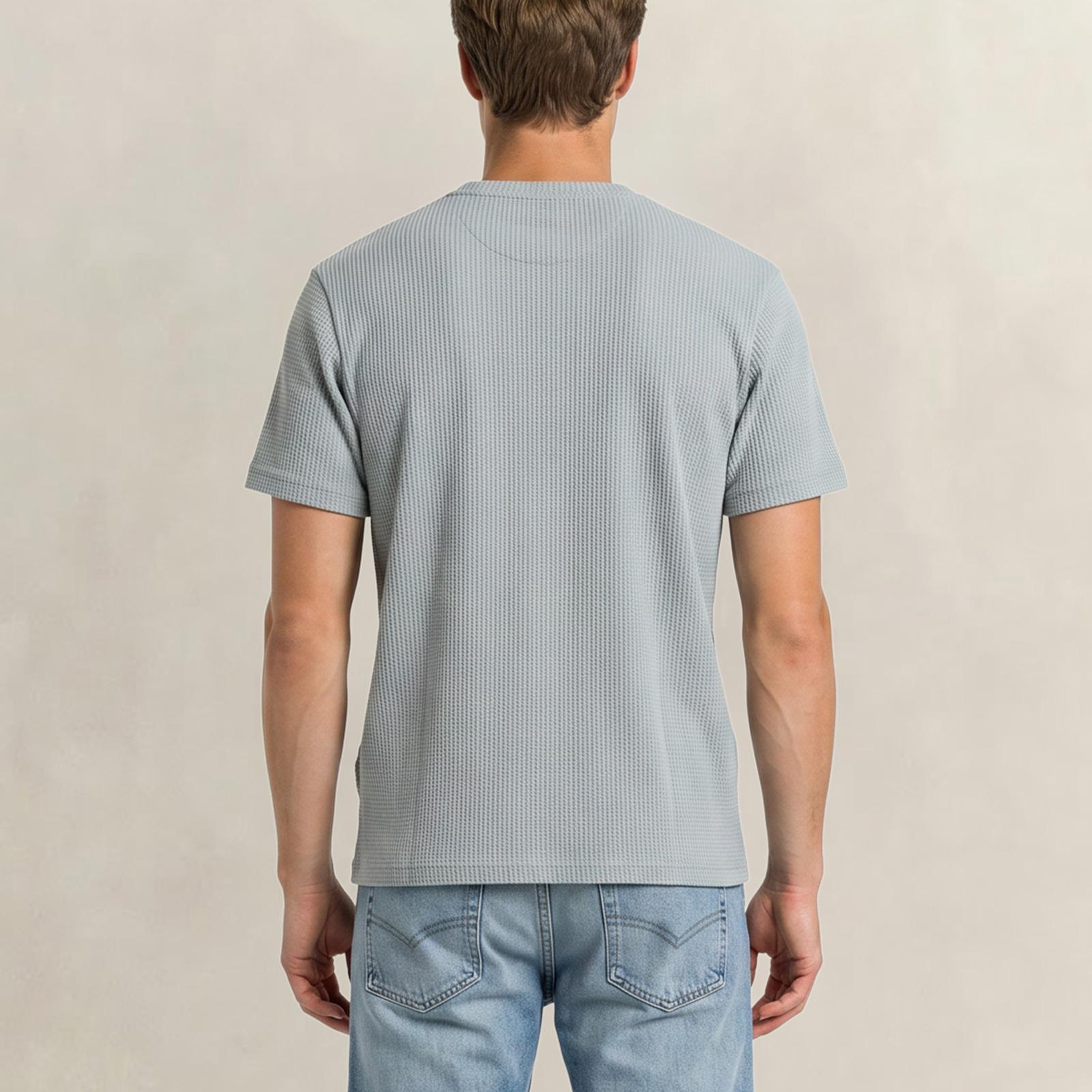 GANT Erkek Yeşil Bisiklet Yaka Regular Fit Logolu T-Shirt