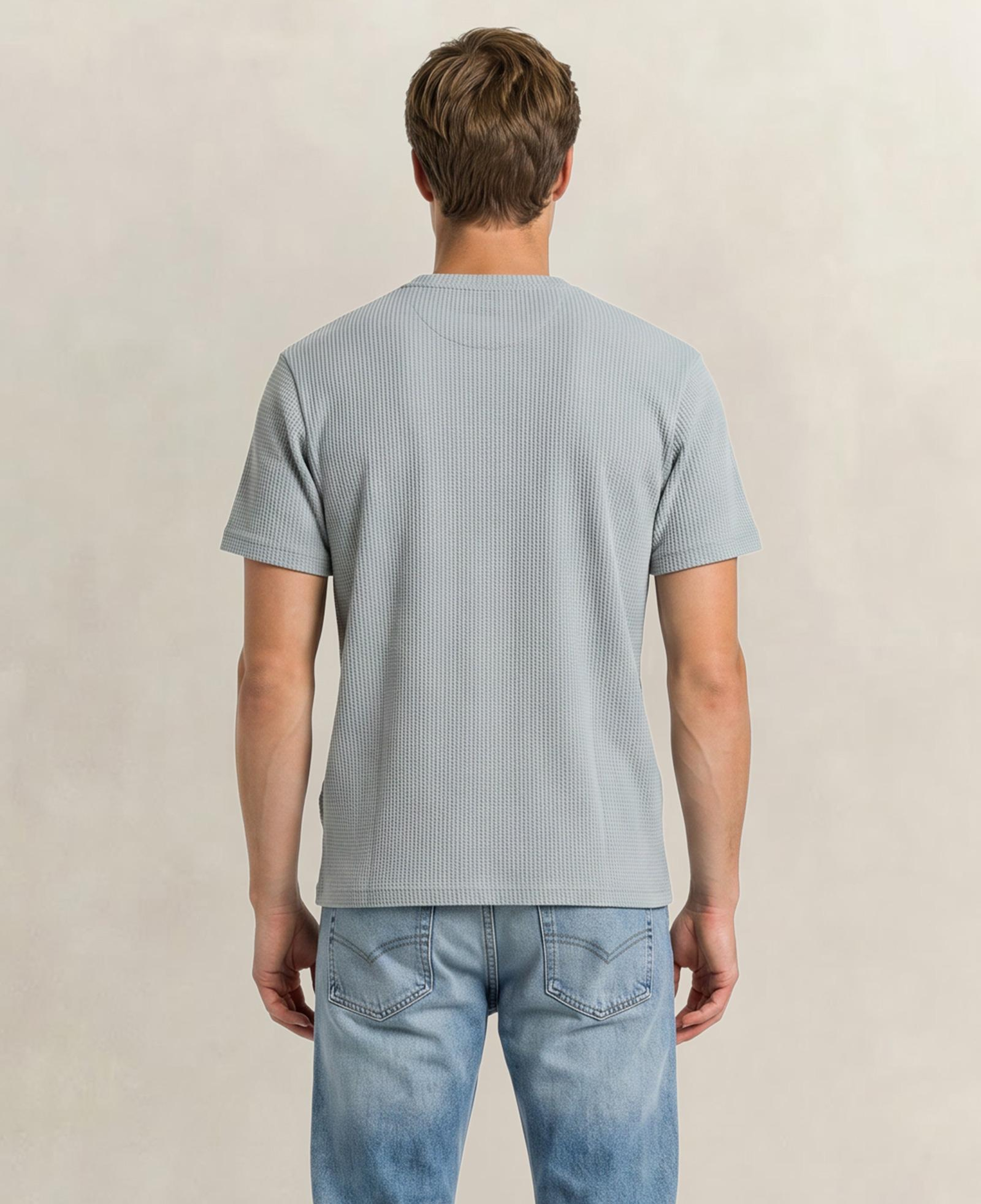 GANT Erkek Yeşil Bisiklet Yaka Regular Fit Logolu T-Shirt