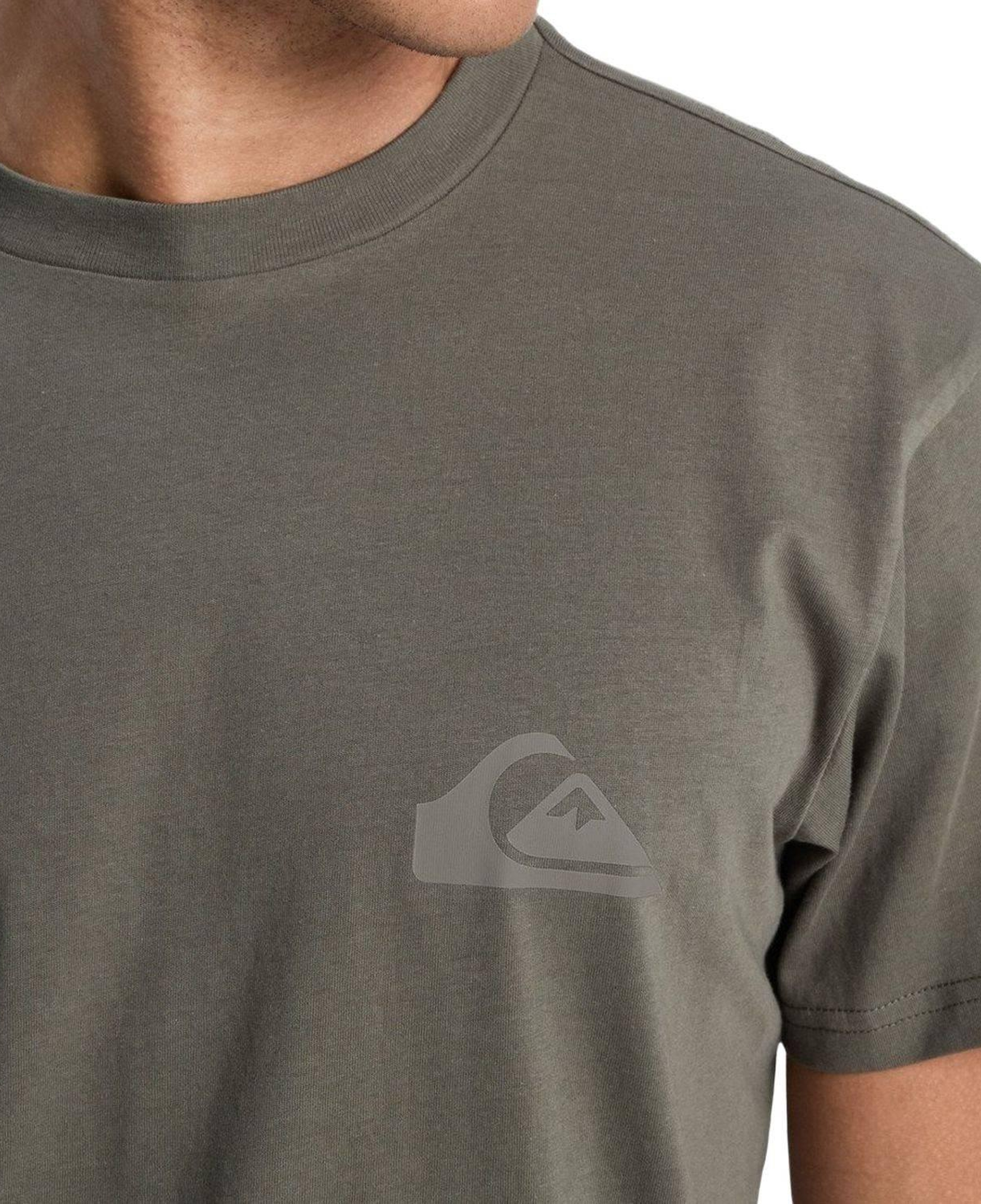 Quiksilver Ev Mini Logo Erkek Yeşil Tişört