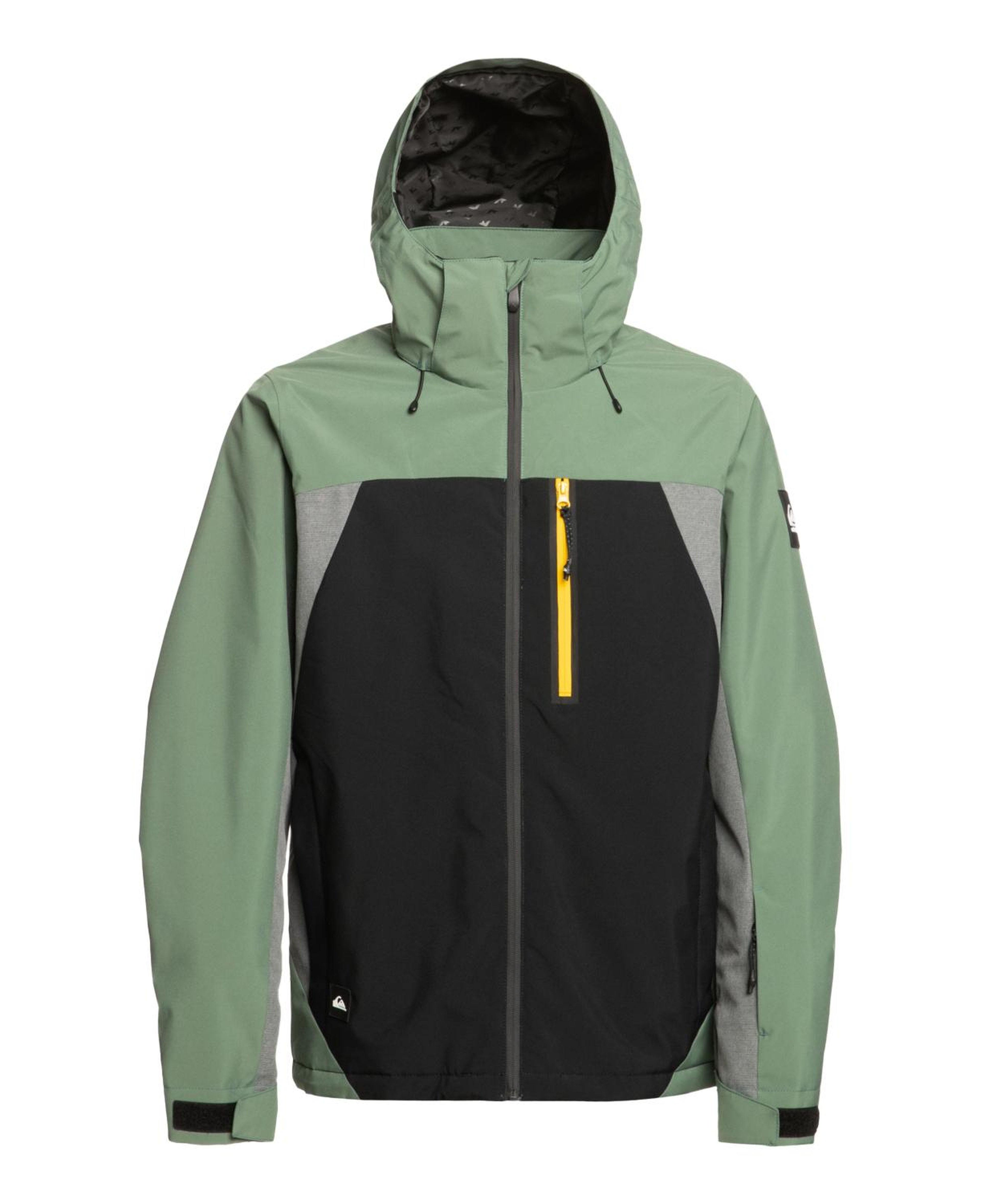 Quiksilver Mission Plus Erkek Siyah Snowboard Ceketi