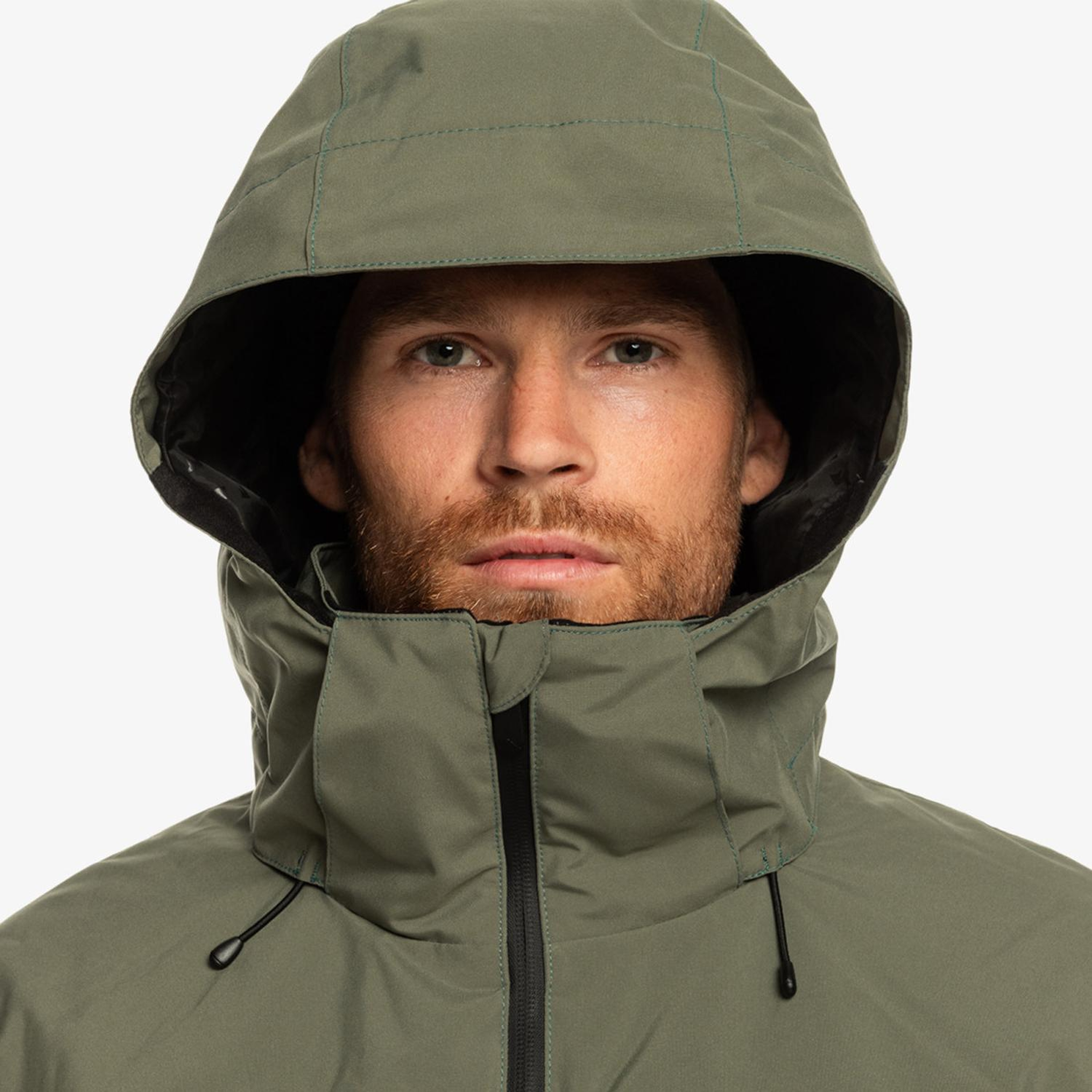 Quiksilver Mission Plus Erkek Siyah Snowboard Ceketi
