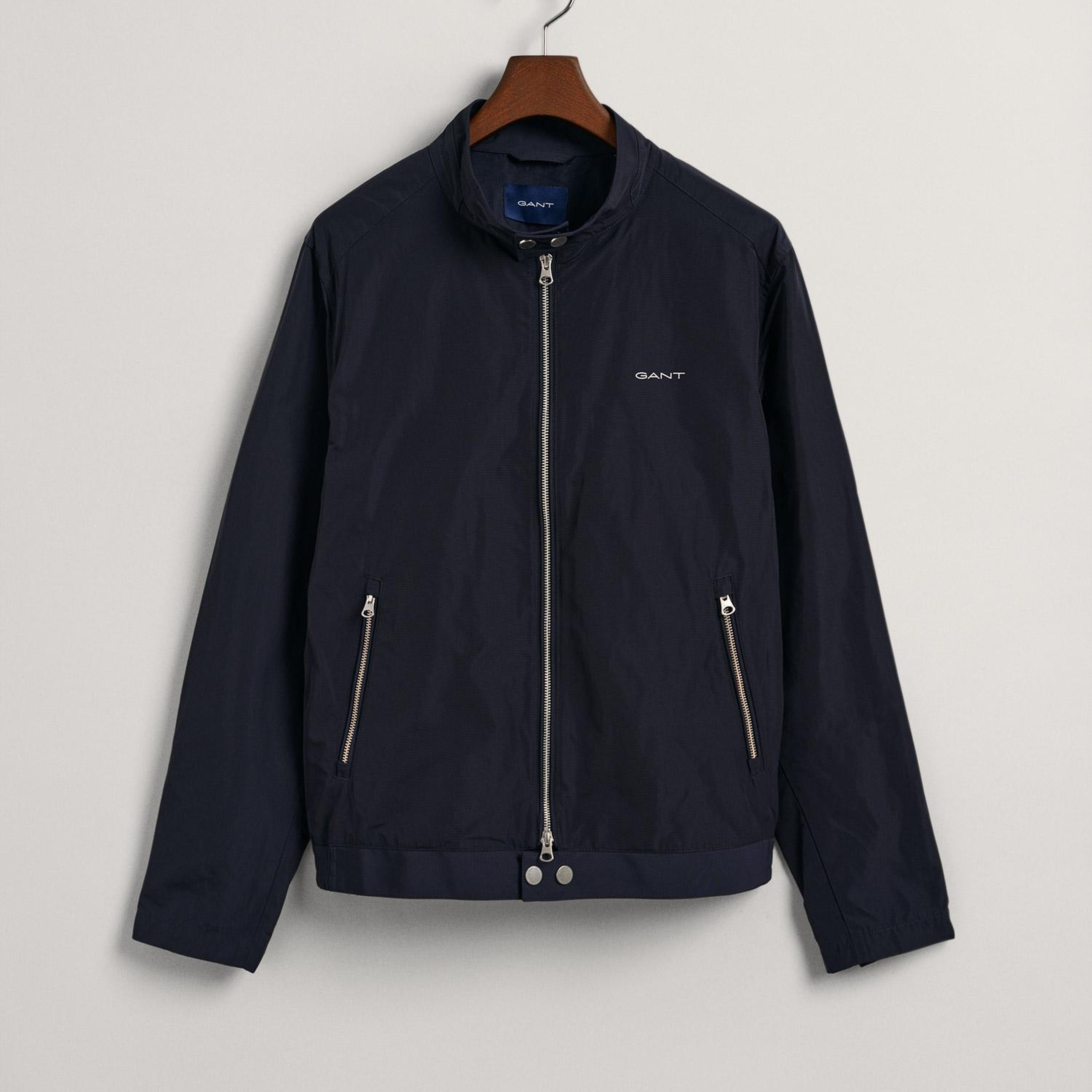 GANT Erkek Lacivert Regular Fit Fermuarlı Ceket