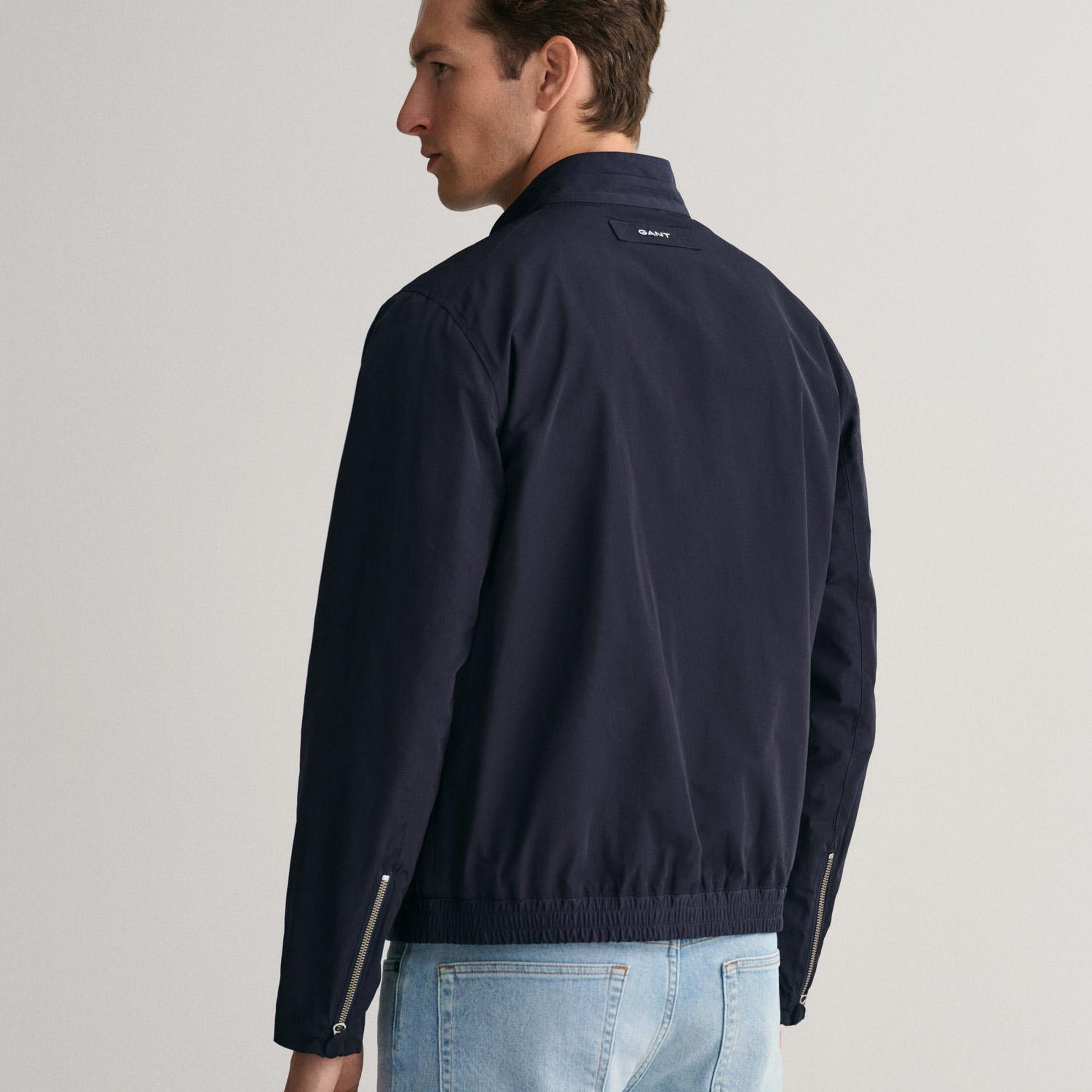 GANT Erkek Lacivert Regular Fit Fermuarlı Ceket