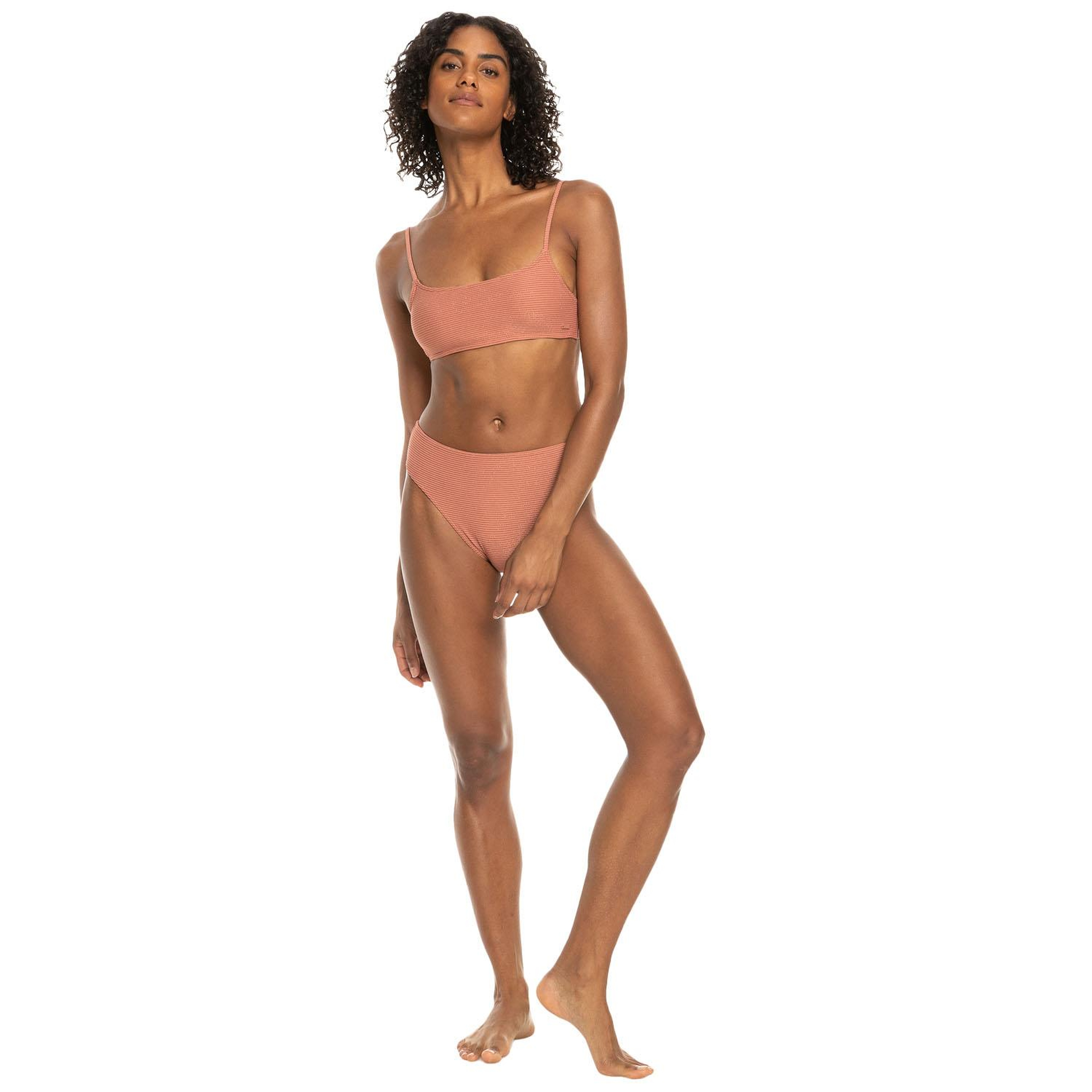 Roxy Coconut Crew Bralette Kadın Turuncu Bikini Üst