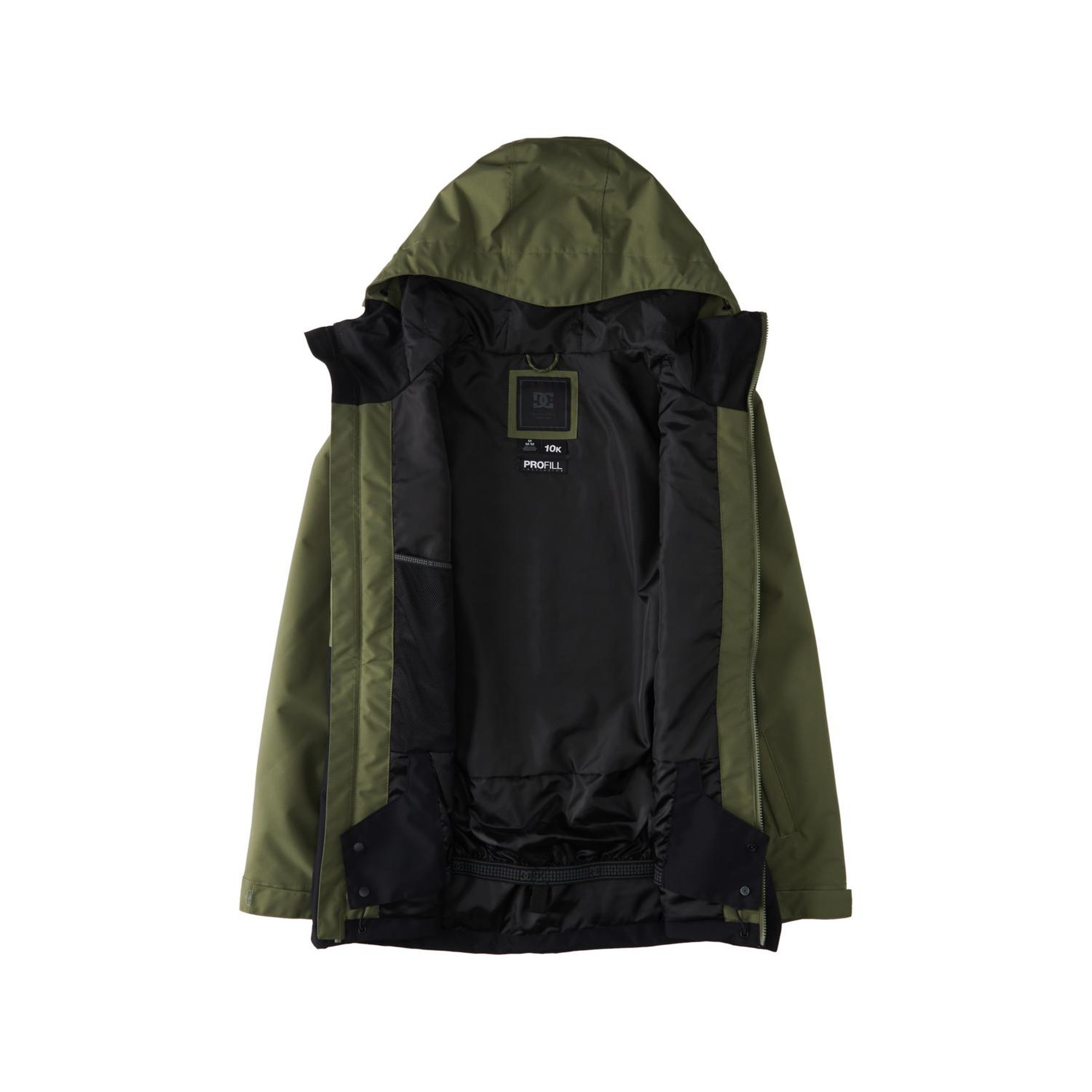 Dc Basis Erkek Yeşil Snowboard Ceketi