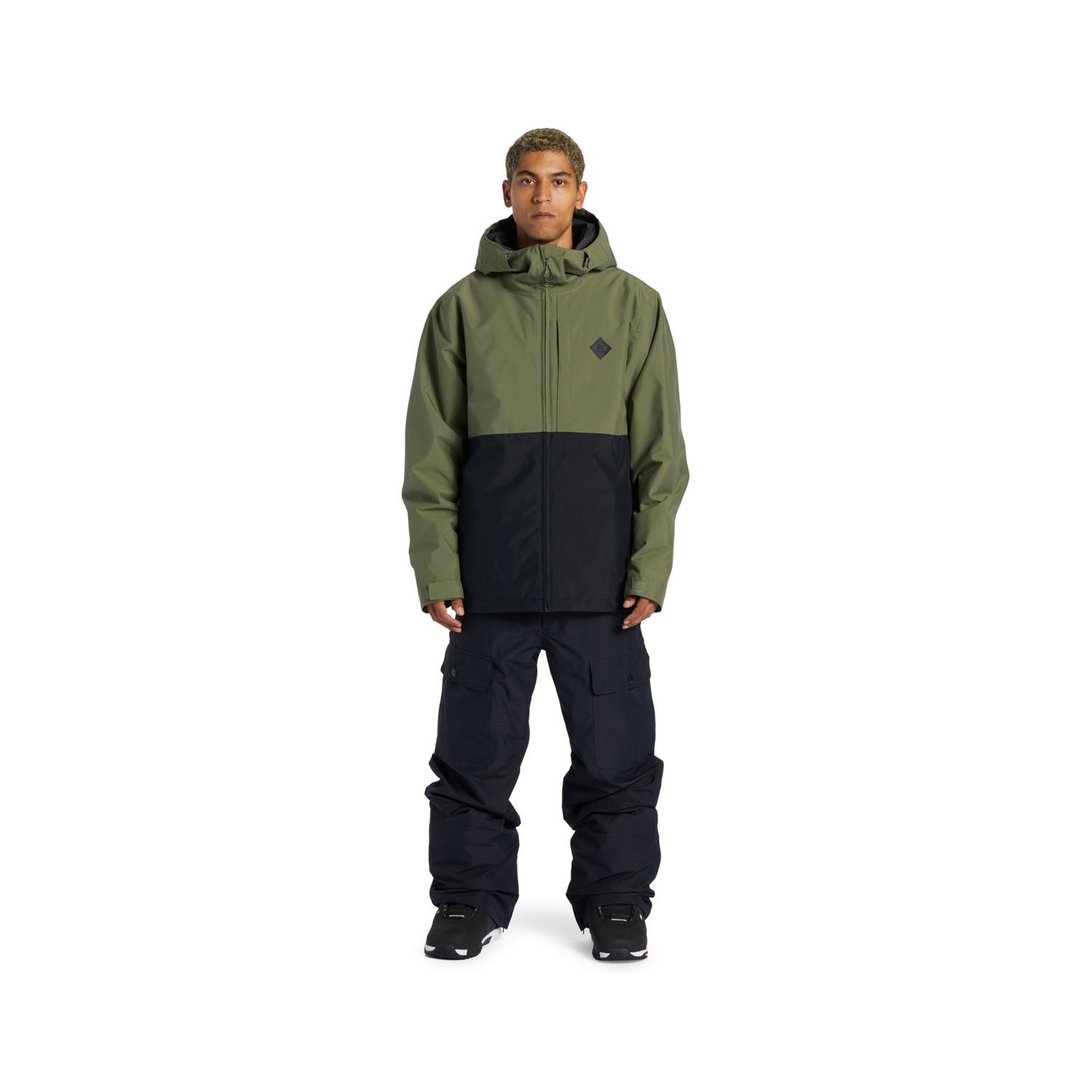 Dc Basis Erkek Yeşil Snowboard Ceketi