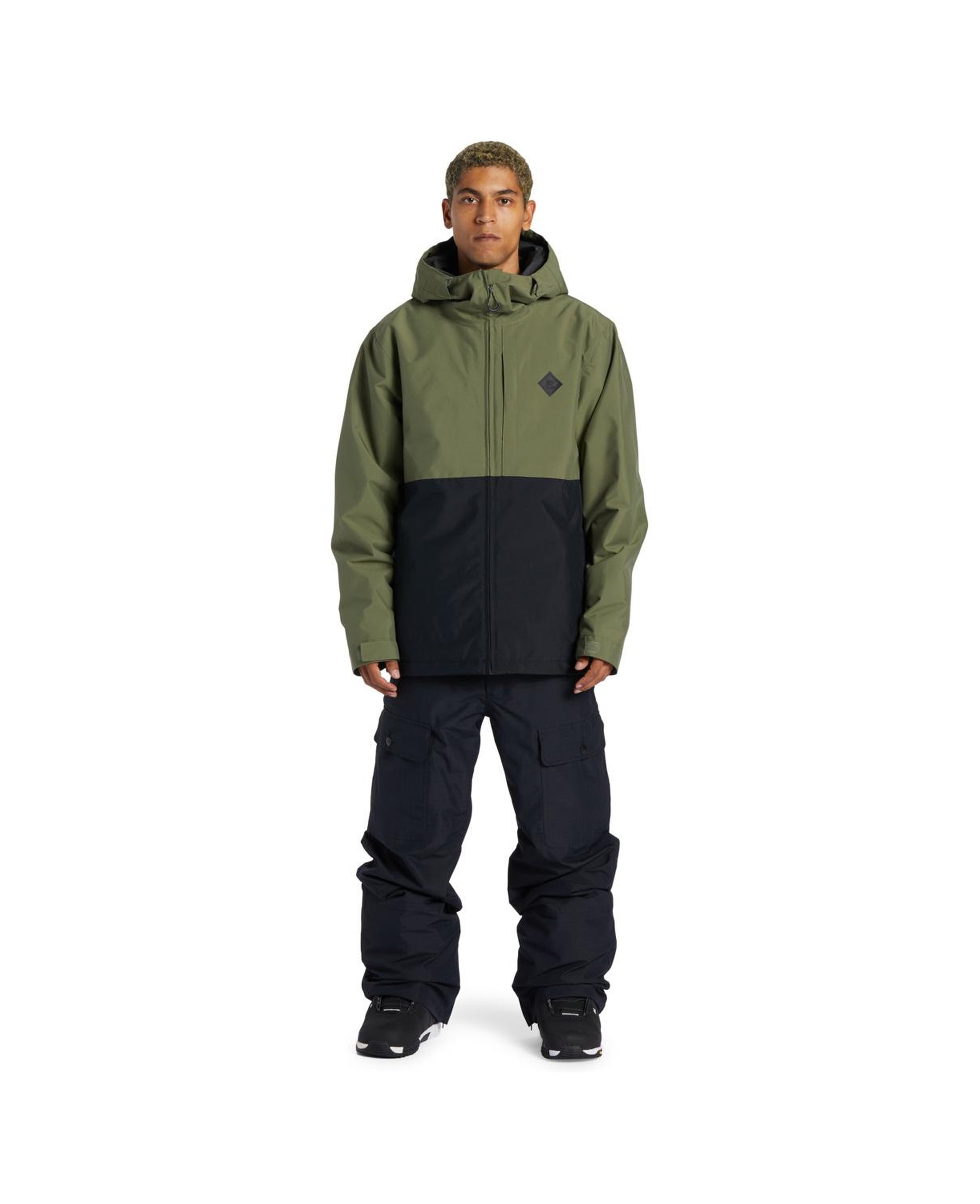 Dc Basis Erkek Yeşil Snowboard Ceketi