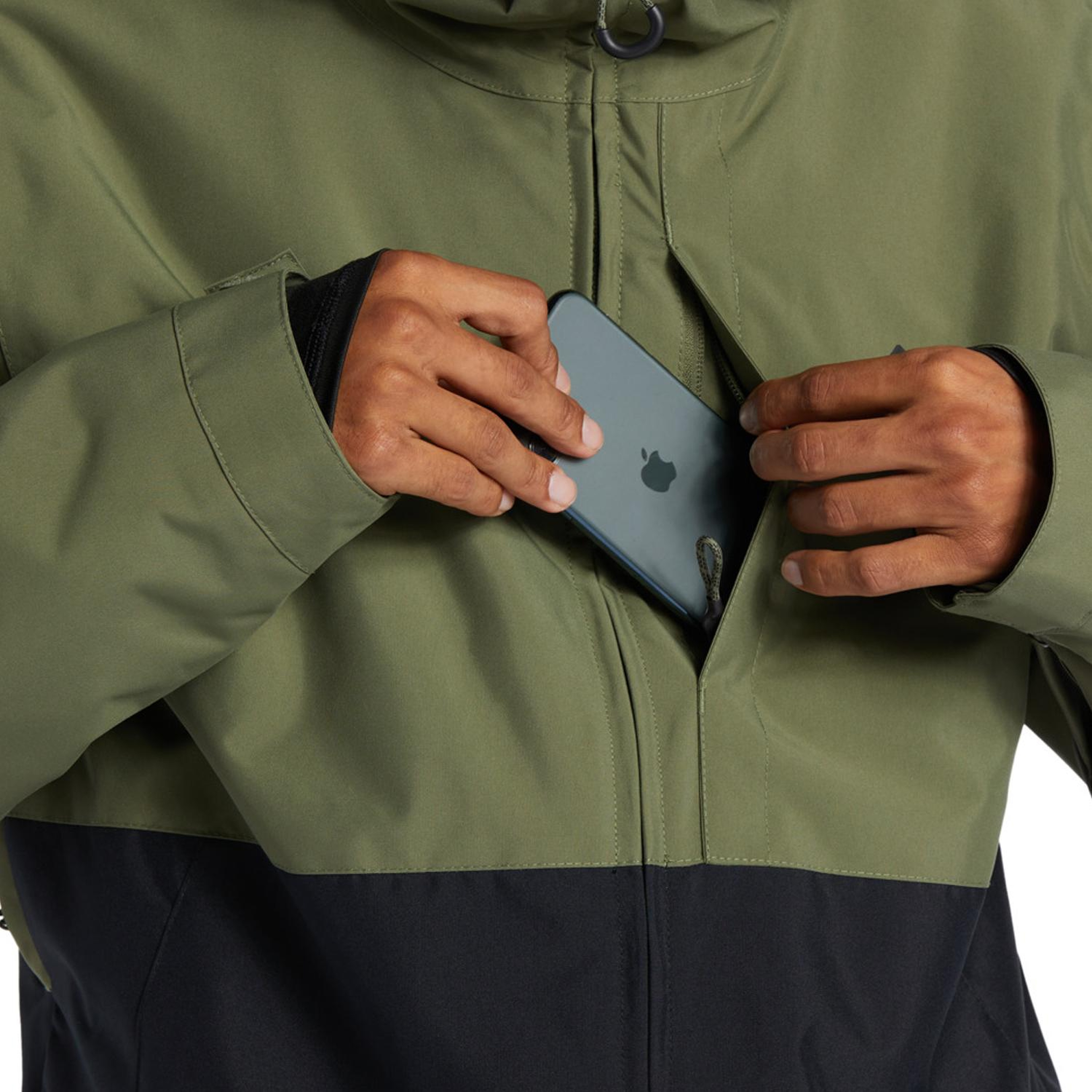 Dc Basis Erkek Yeşil Snowboard Ceketi