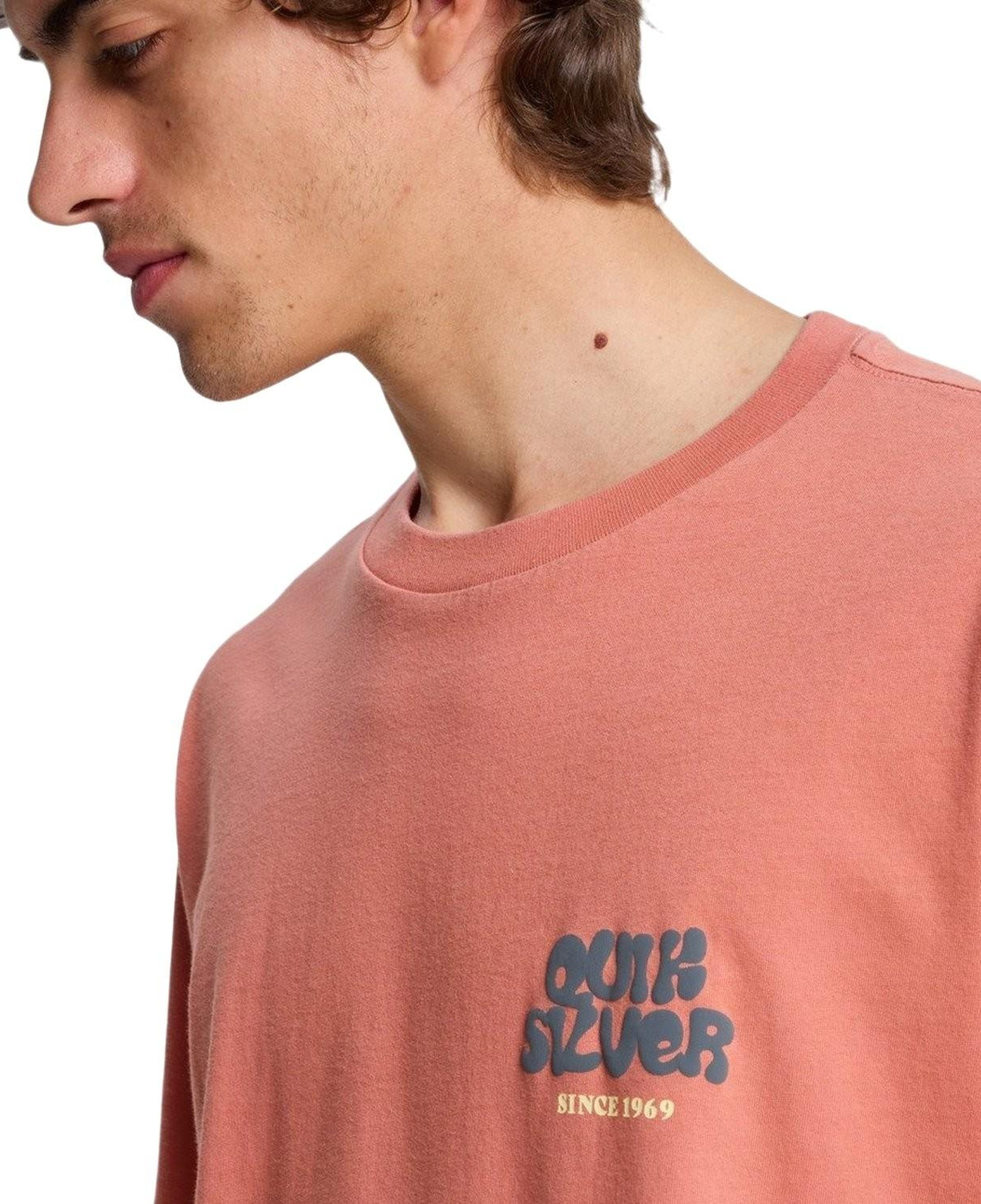 Quiksilver Fruits Tide Erkek Pembe Tişört