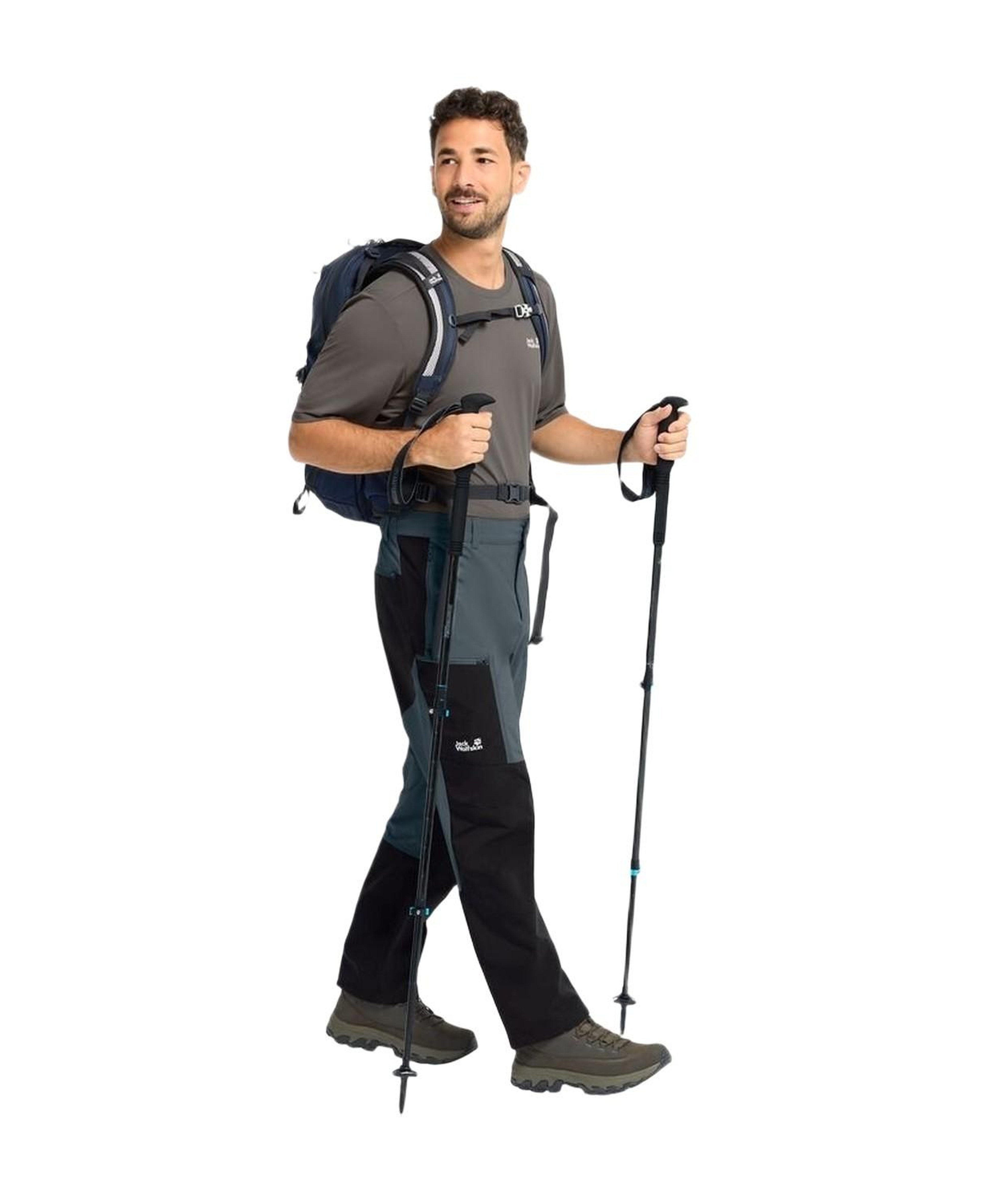 Jack Wolfskin Prelight Suncool Erkek Gri Tişört