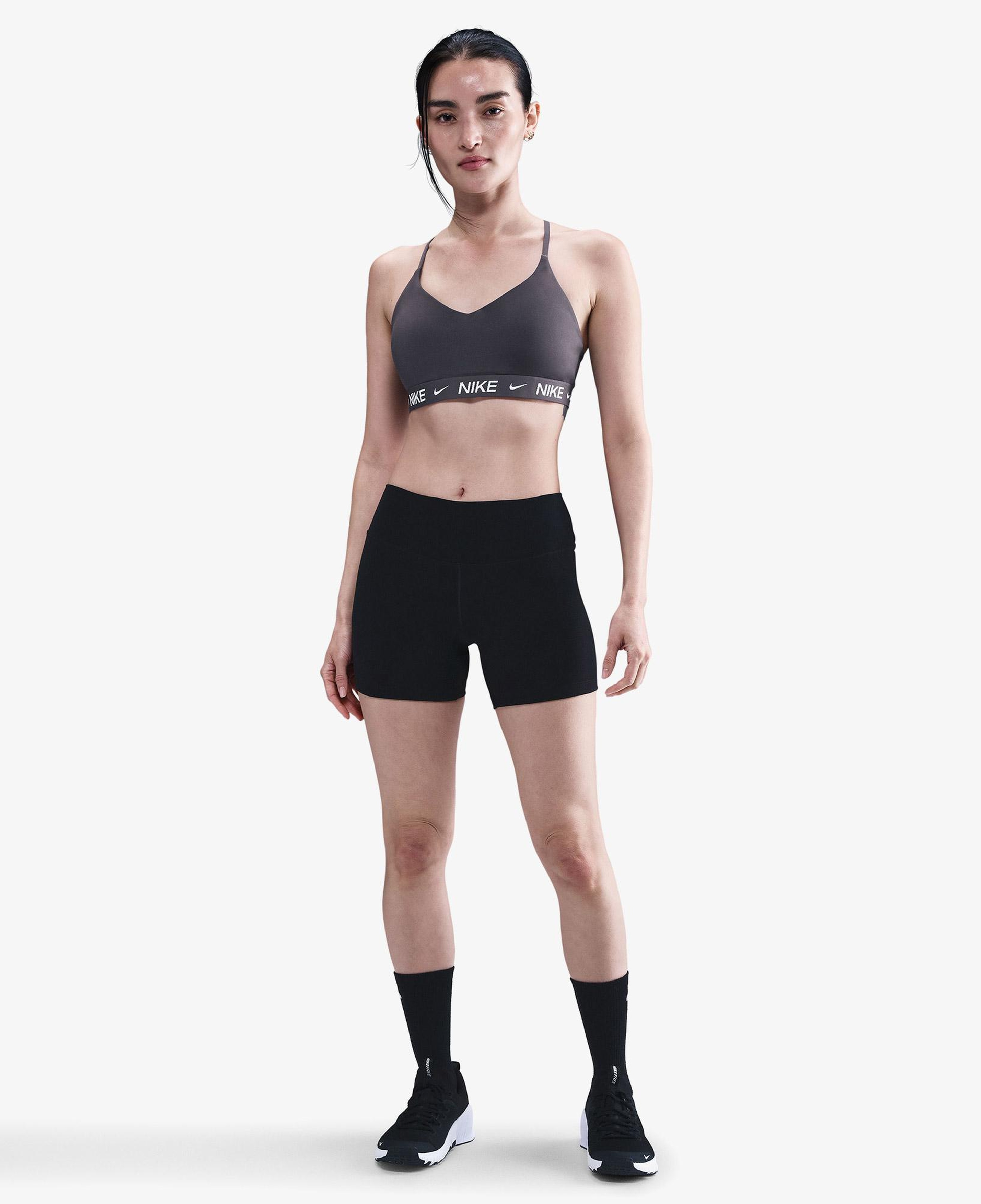 Nike Dri-Fit Indy Light Support Kadın Gri Bra