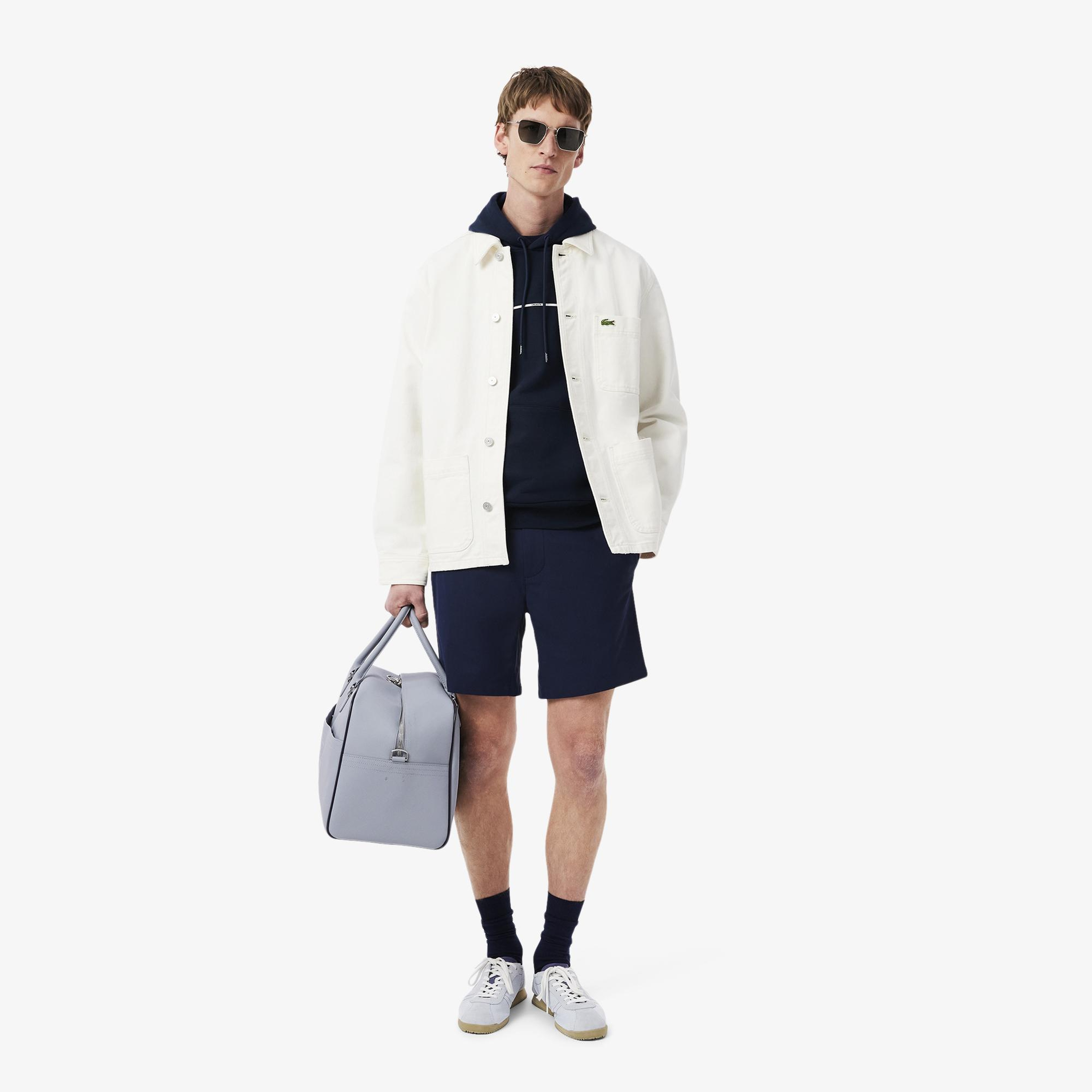 Erkek Classic Fit Kapüşonlu Lacivert Sweatshirt