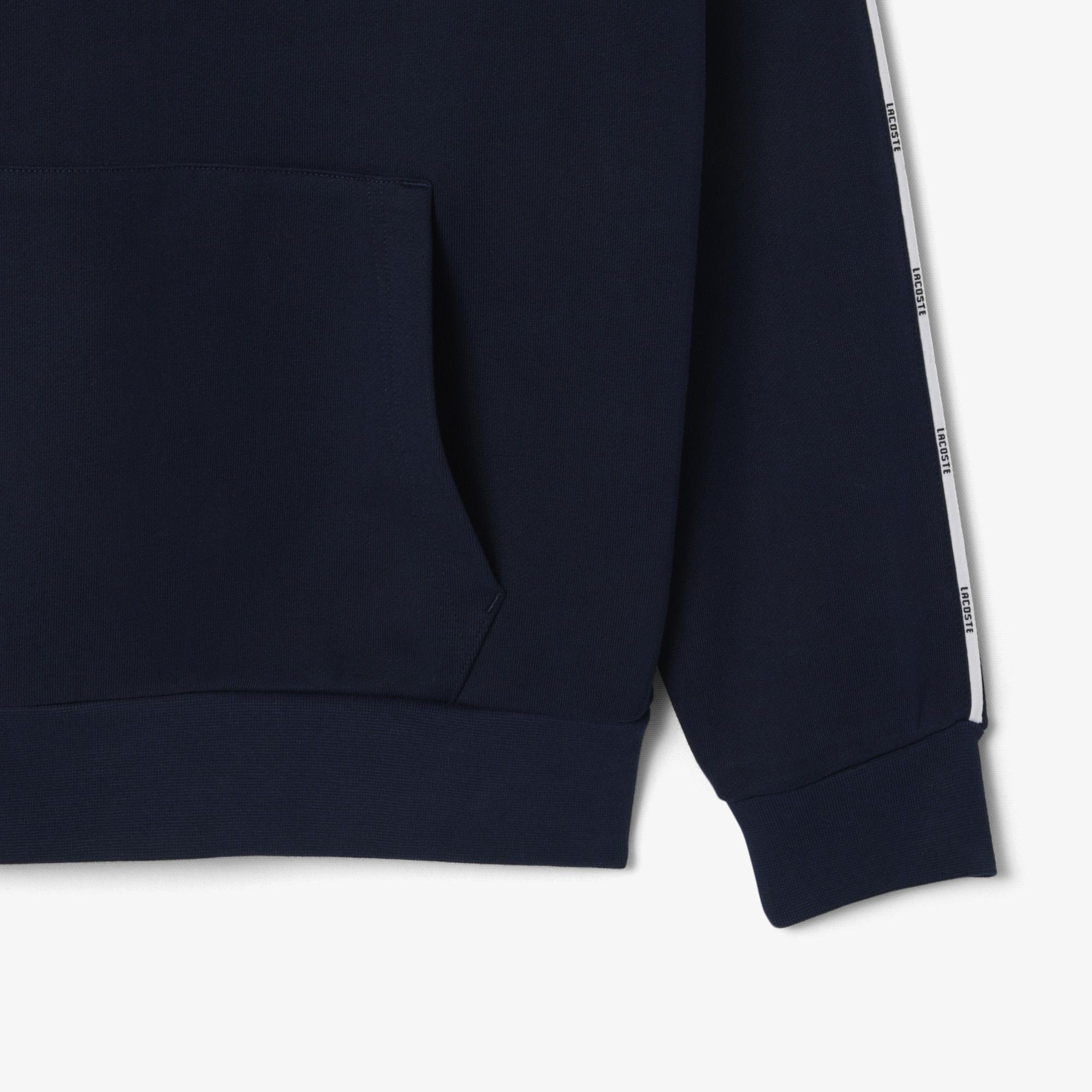 Erkek Classic Fit Kapüşonlu Lacivert Sweatshirt