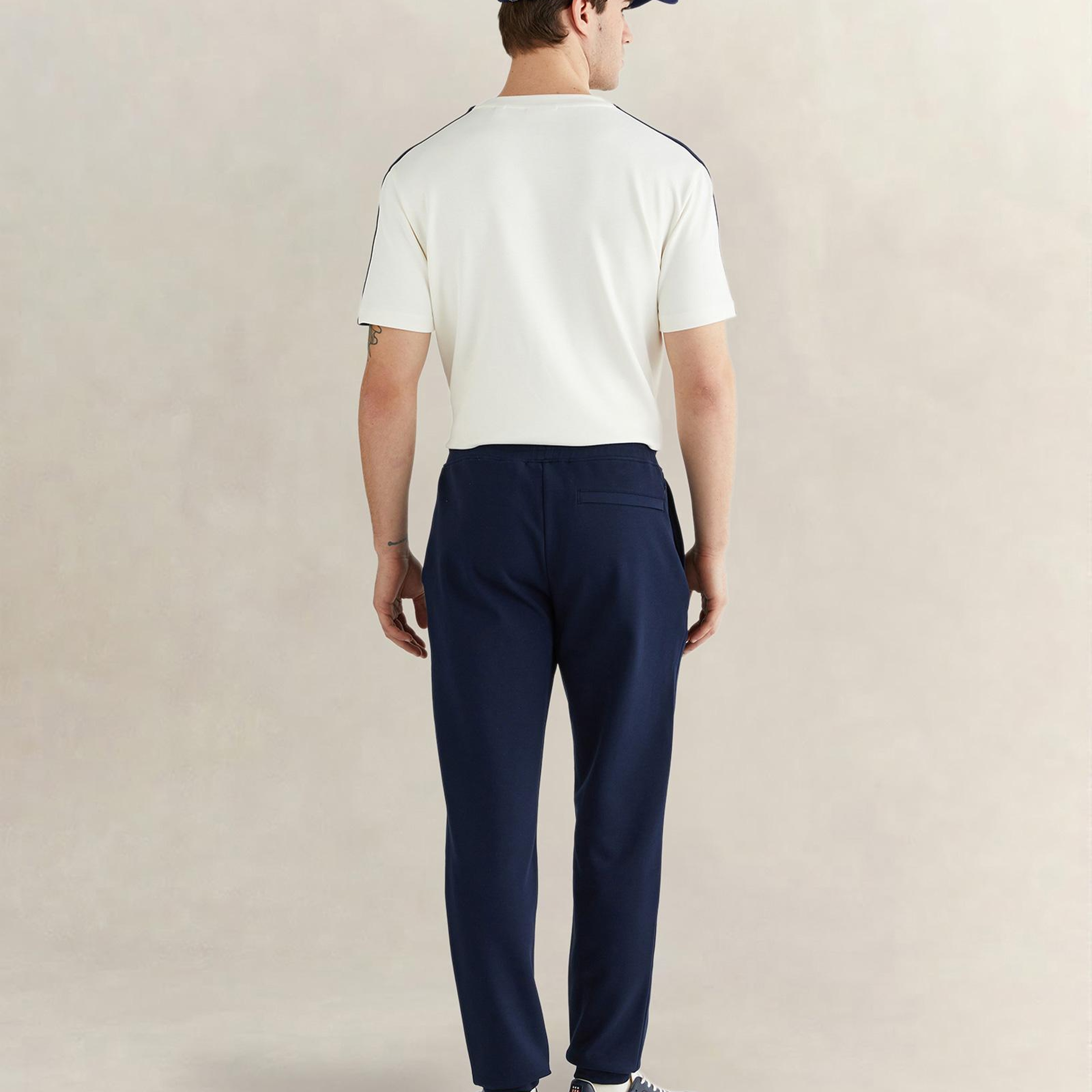 GANT Erkek Lacivert Regular Fit Logolu Eşofman Altı