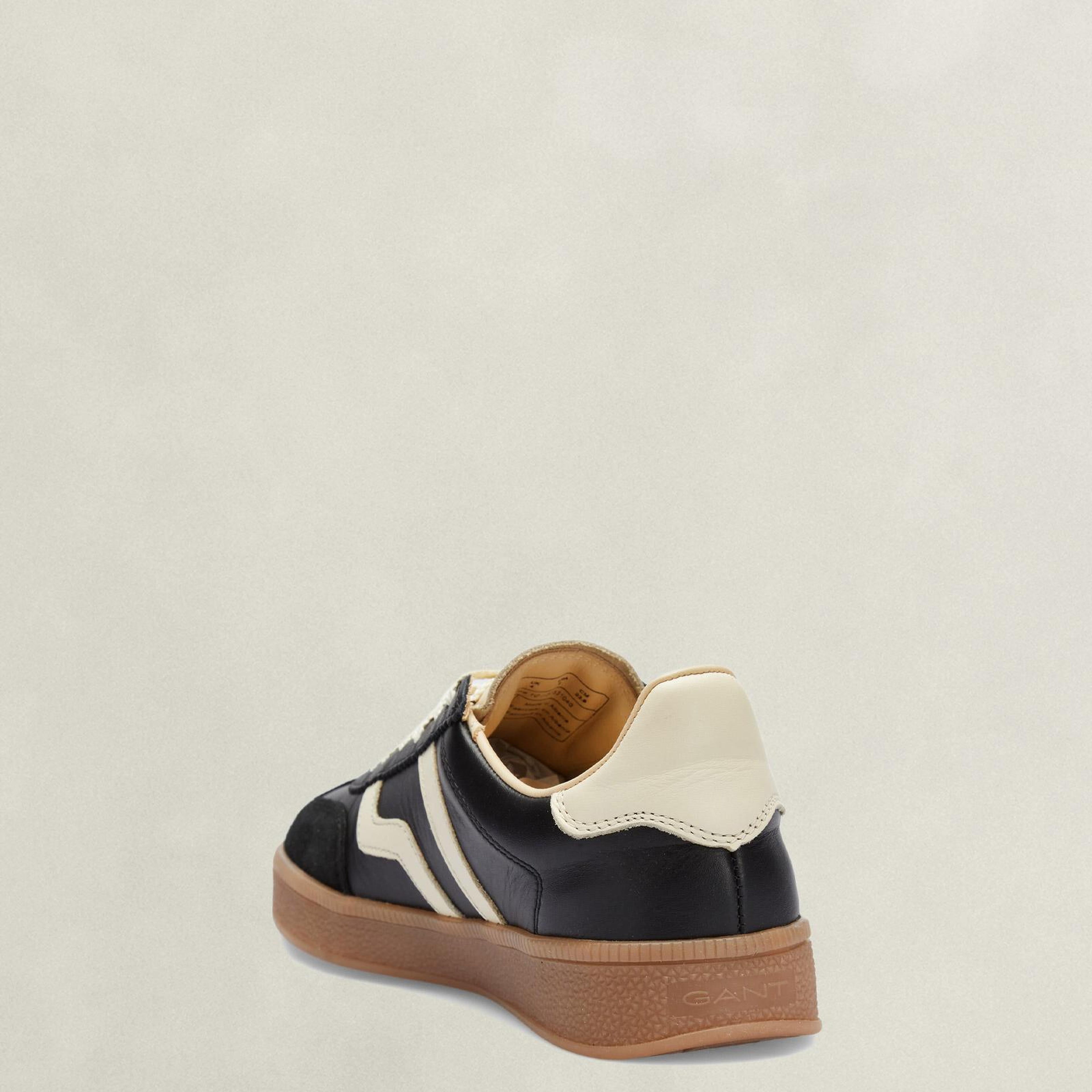 GANT Kadın Siyah Deri Cuzima Sneaker
