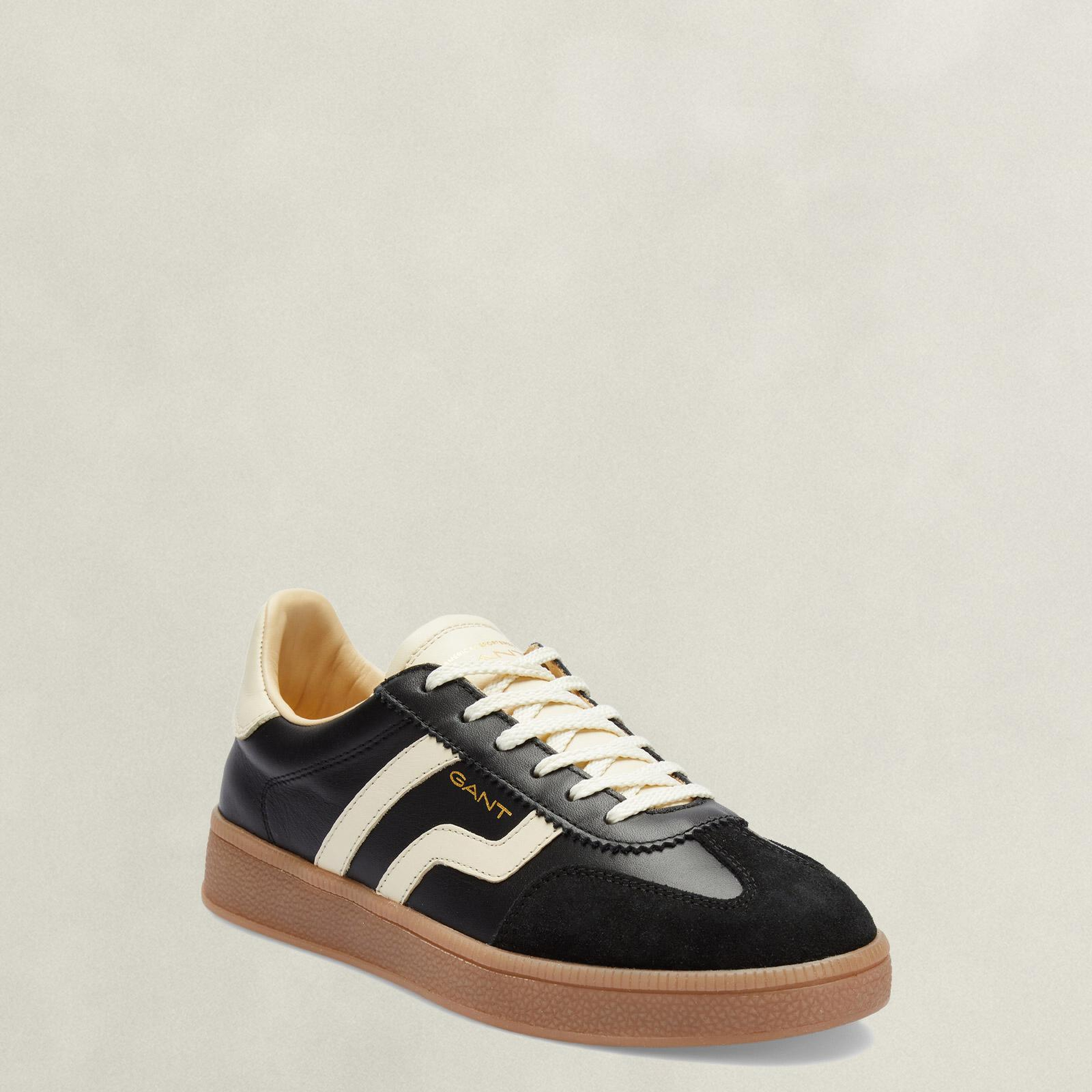 GANT Kadın Siyah Deri Cuzima Sneaker