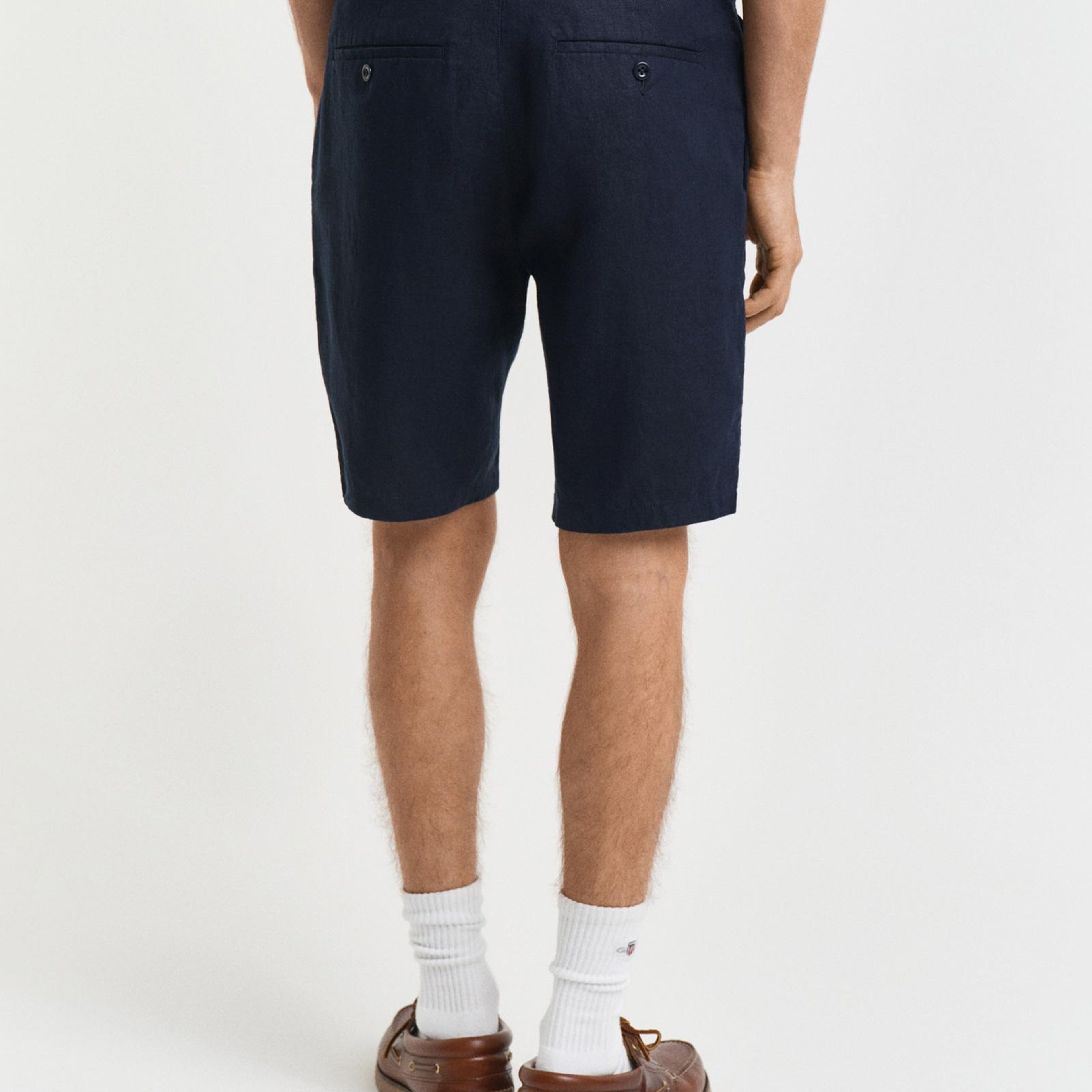 GANT Erkek Lacivert Relaxed Fit Şort