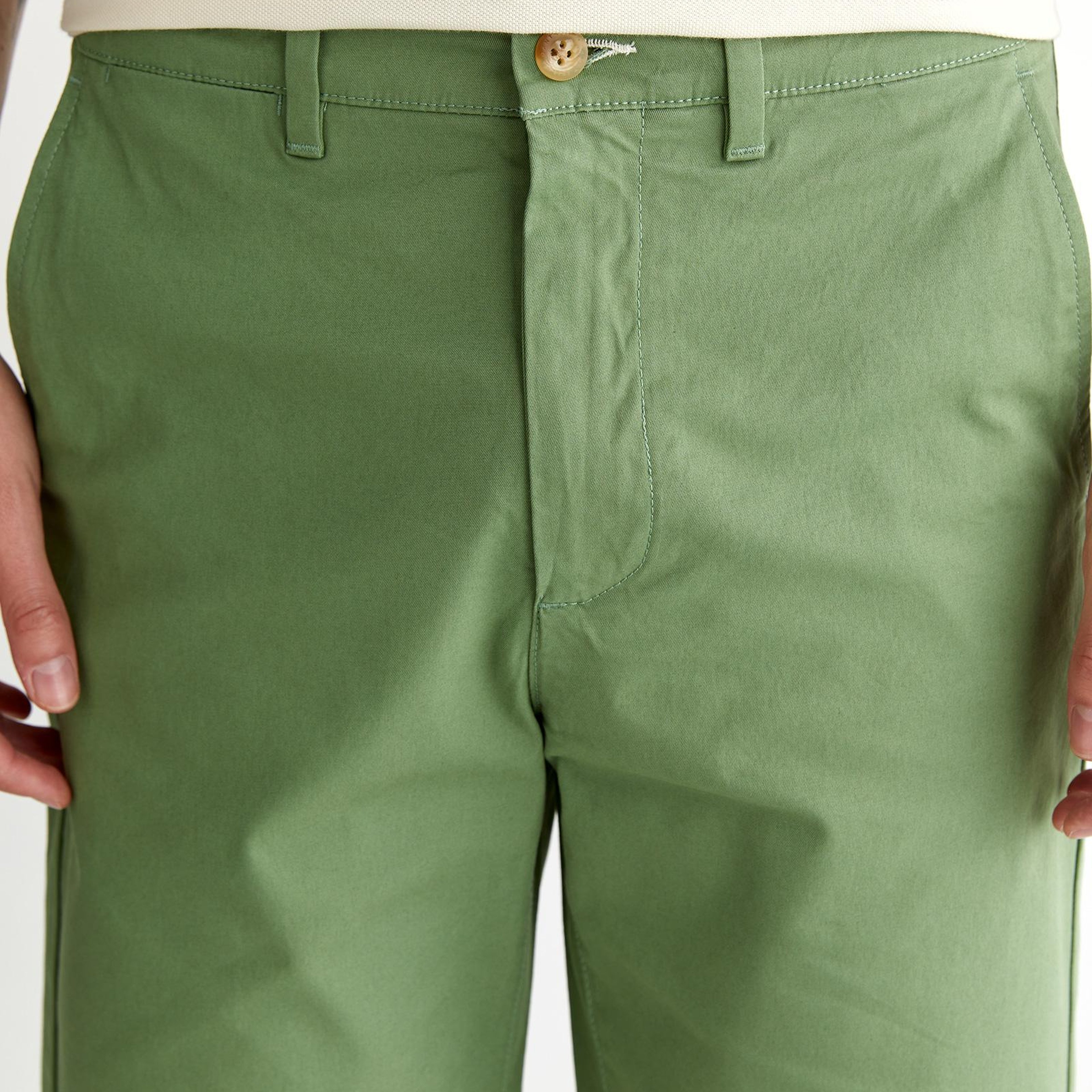 GANT Erkek Yeşil Slim Fit Şort