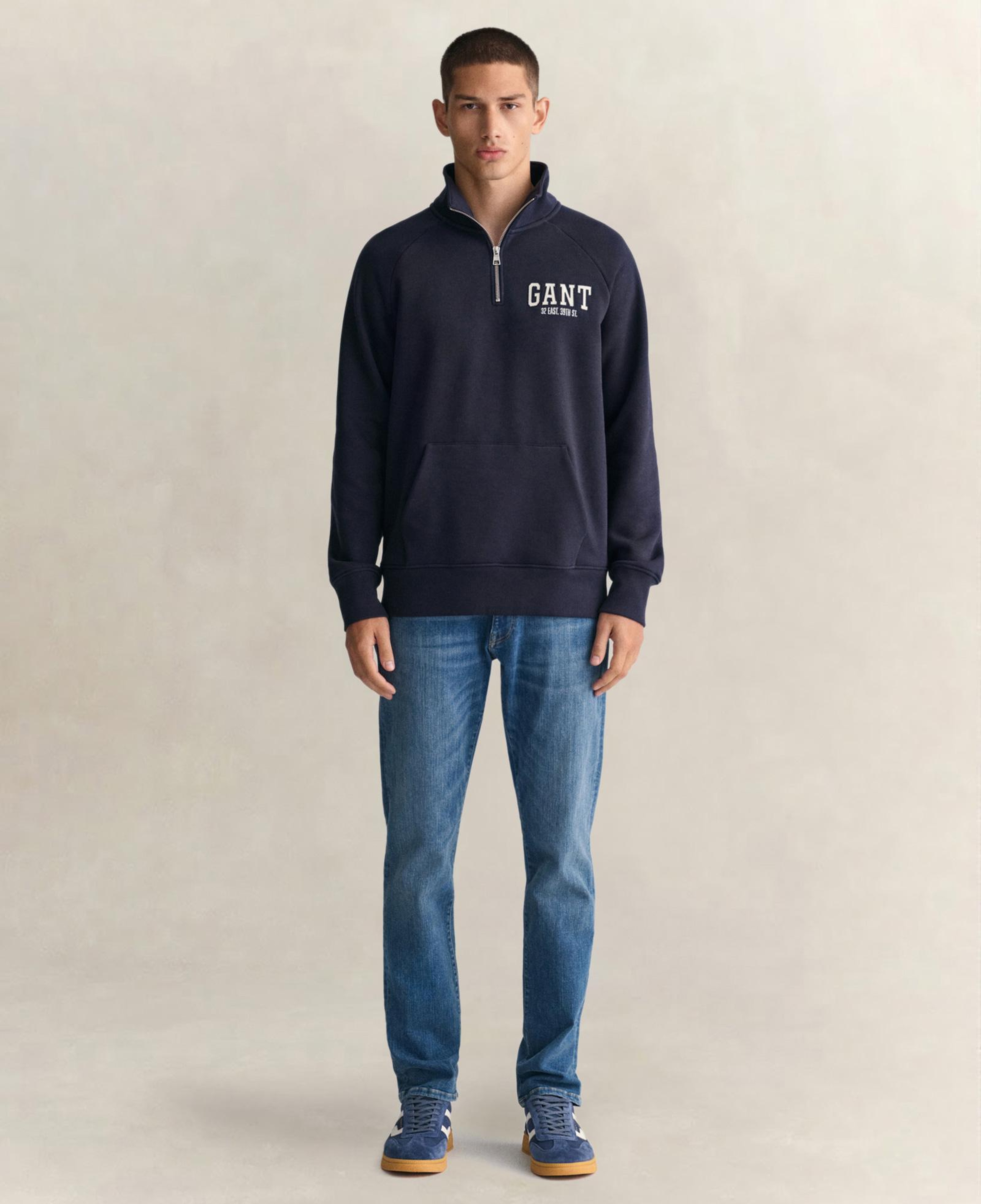 GANT Erkek Mavi Extra Slim Fit Jean Pantolon
