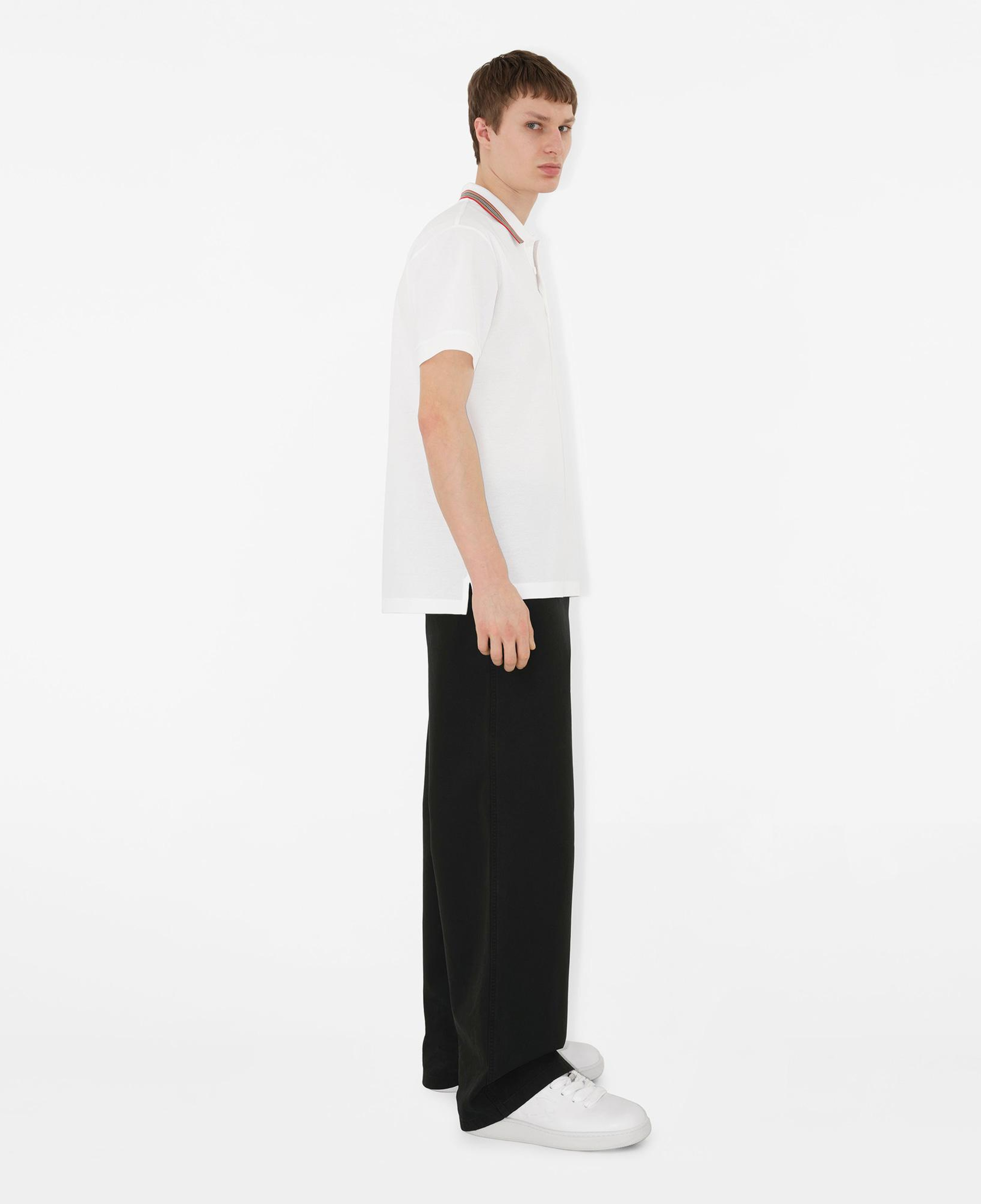 Burberry Erkek Beyaz Polo