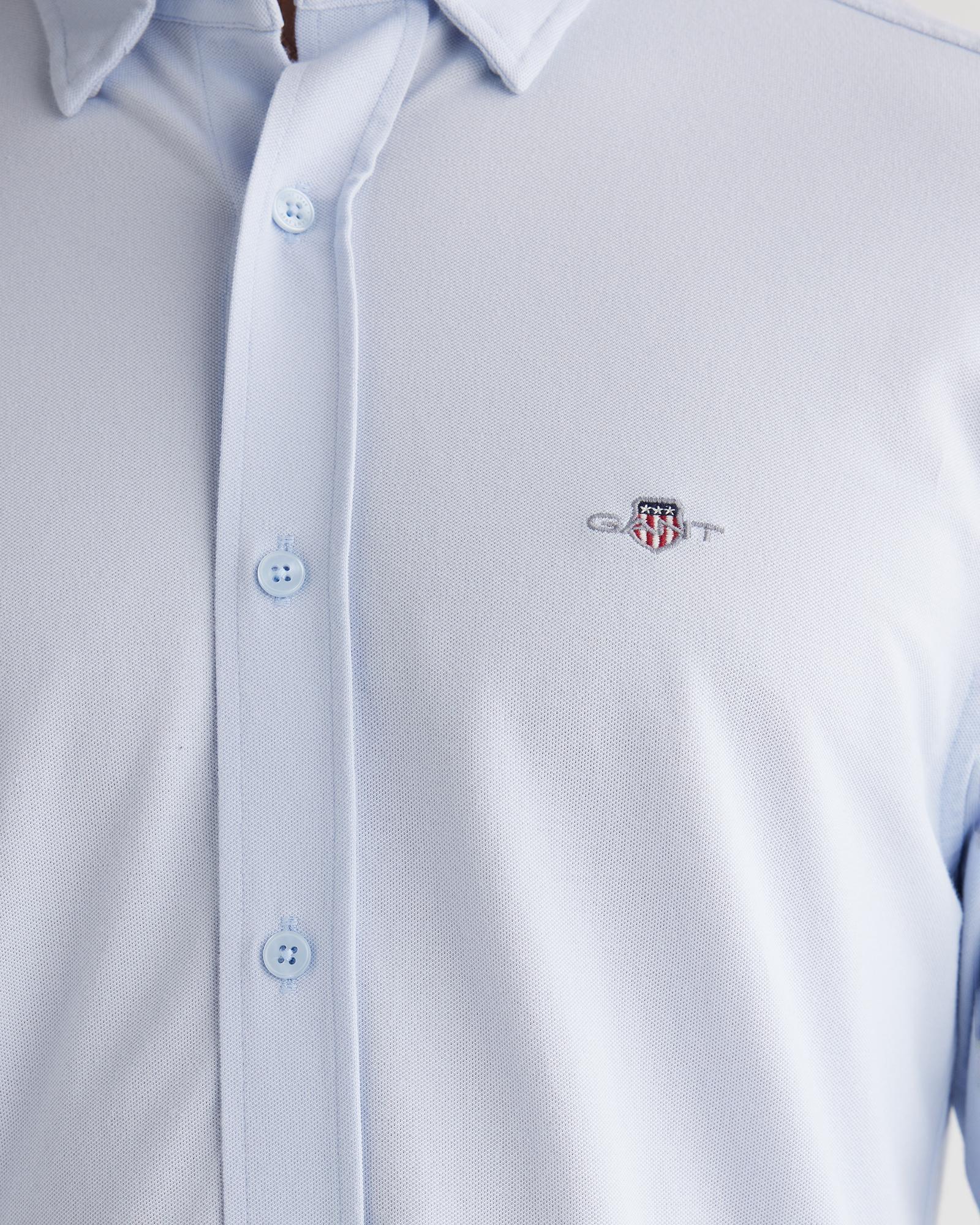 GANT Erkek Mavi Regular Fit Gömlek