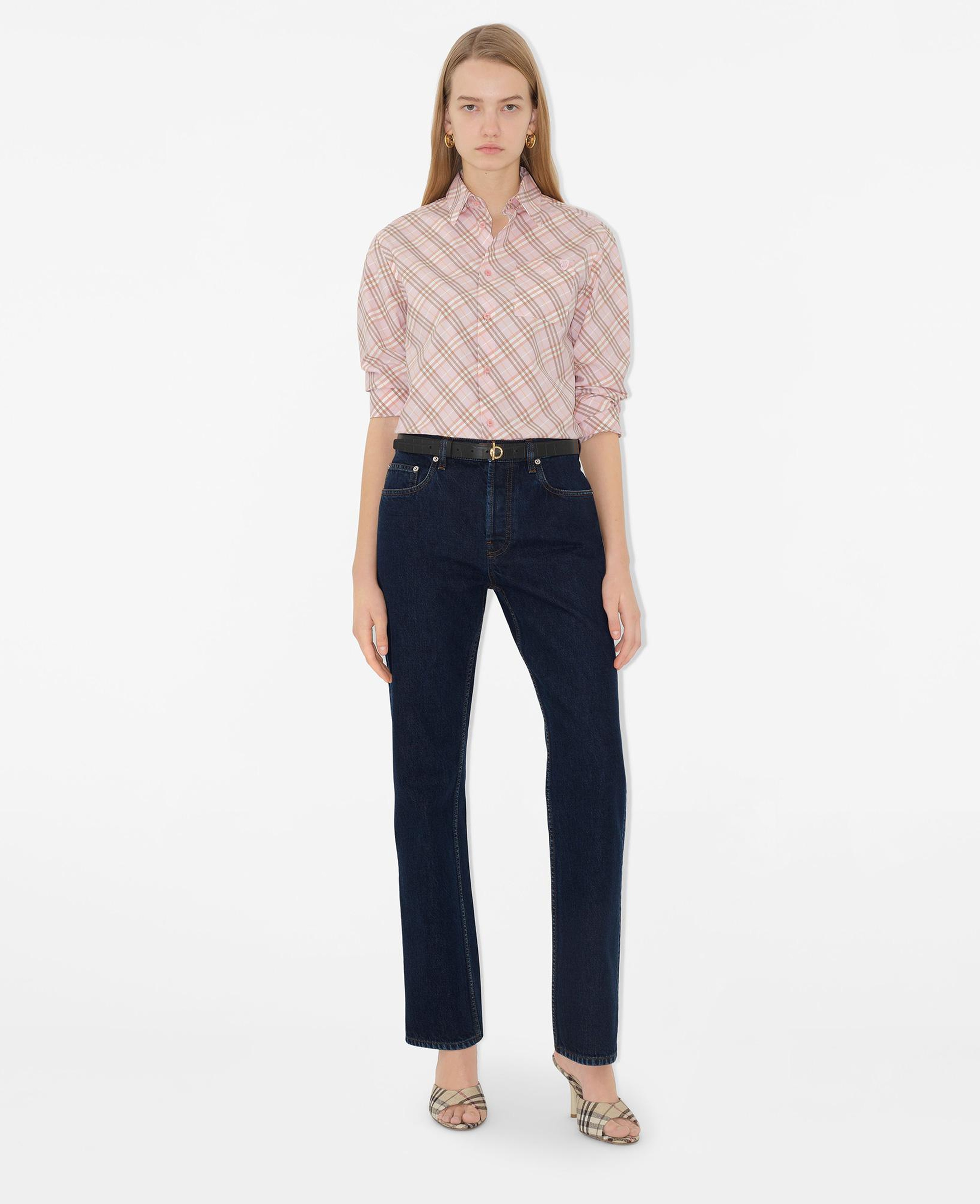 Burberry Pro Regular Fit Kadın Mavi Jeans