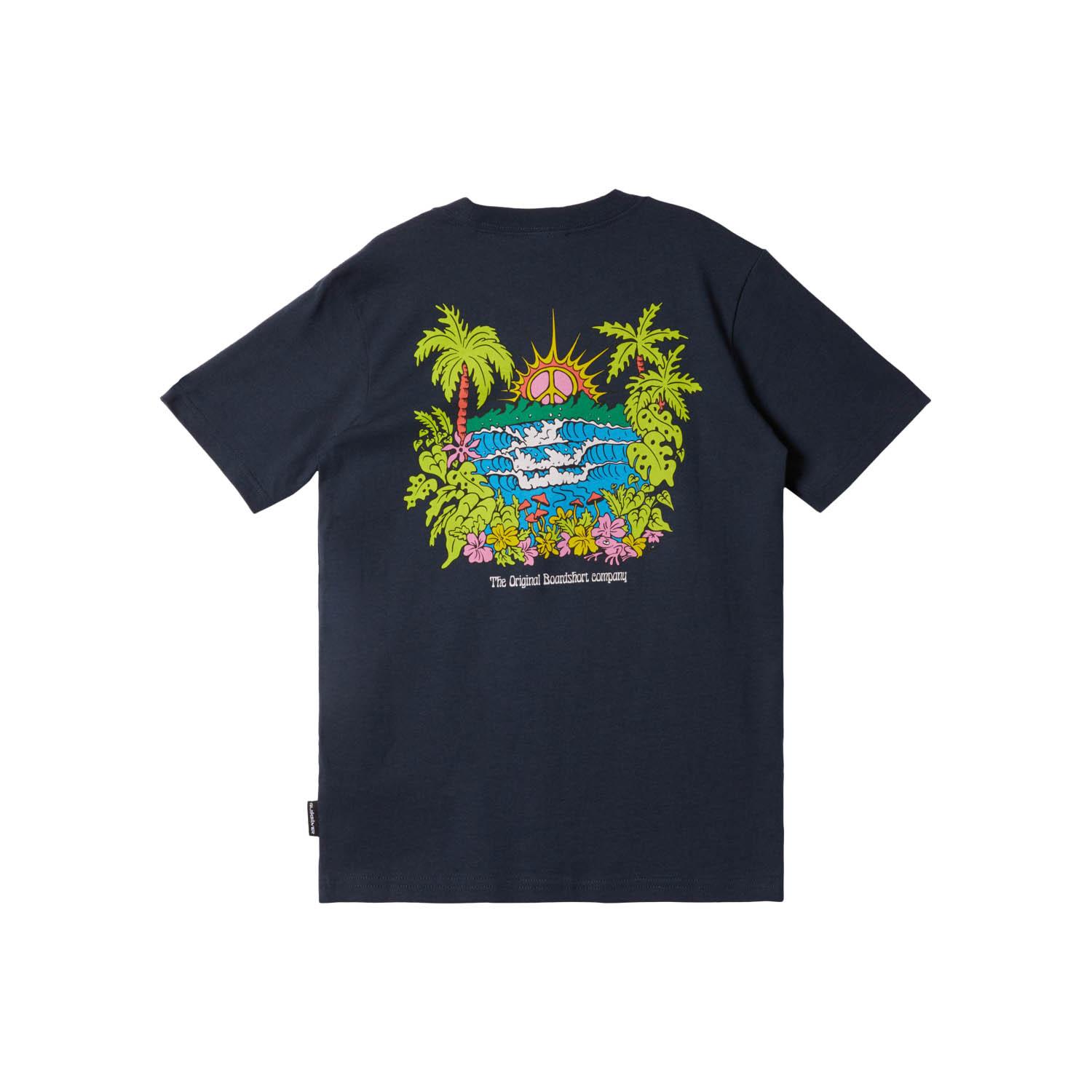 Quiksilver Island Sunrise Boe Erkek Çocuk Tişört