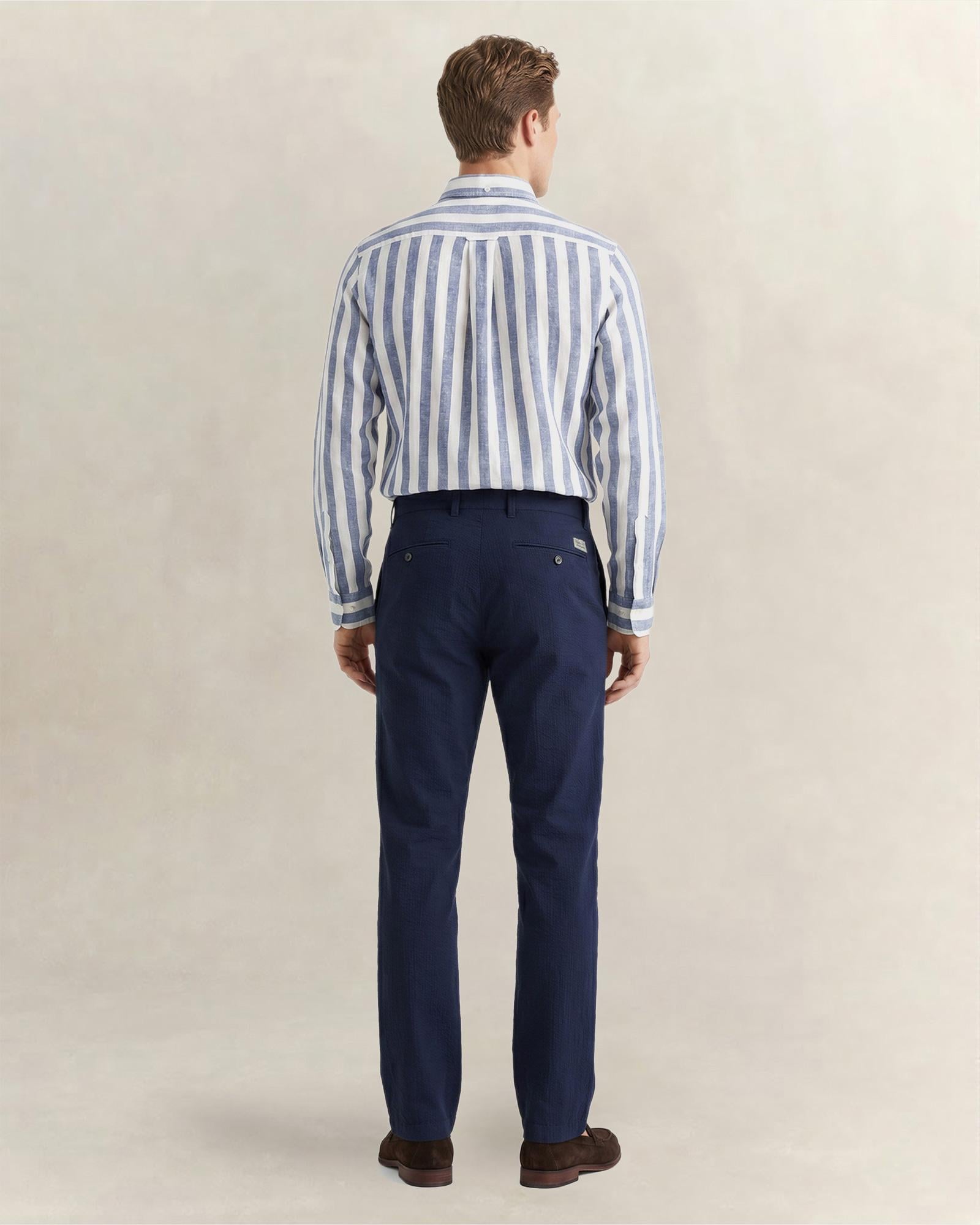 GANT Erkek Lacivert Regular Fit Pantolon