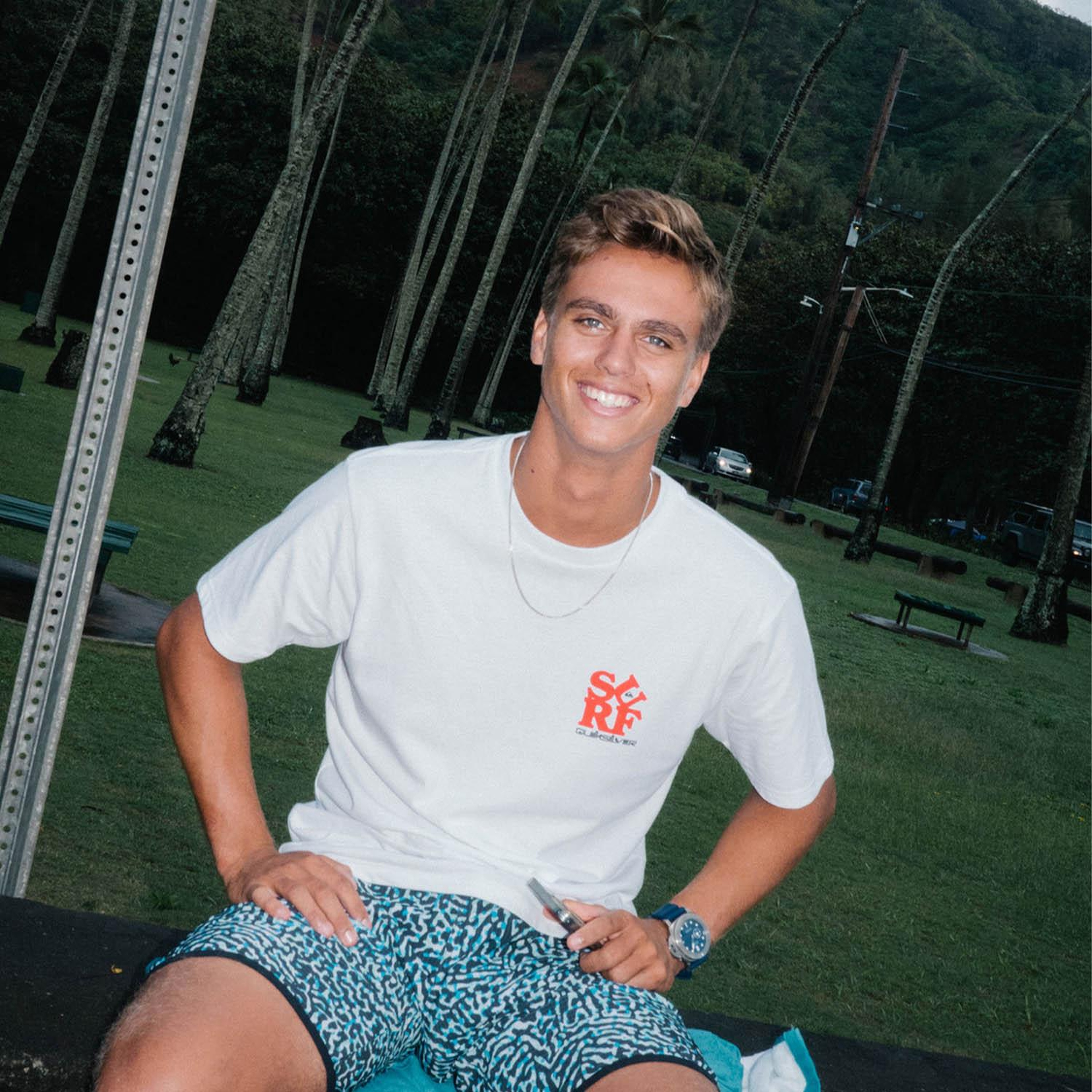Quiksilver Surf Moe Erkek Tişört