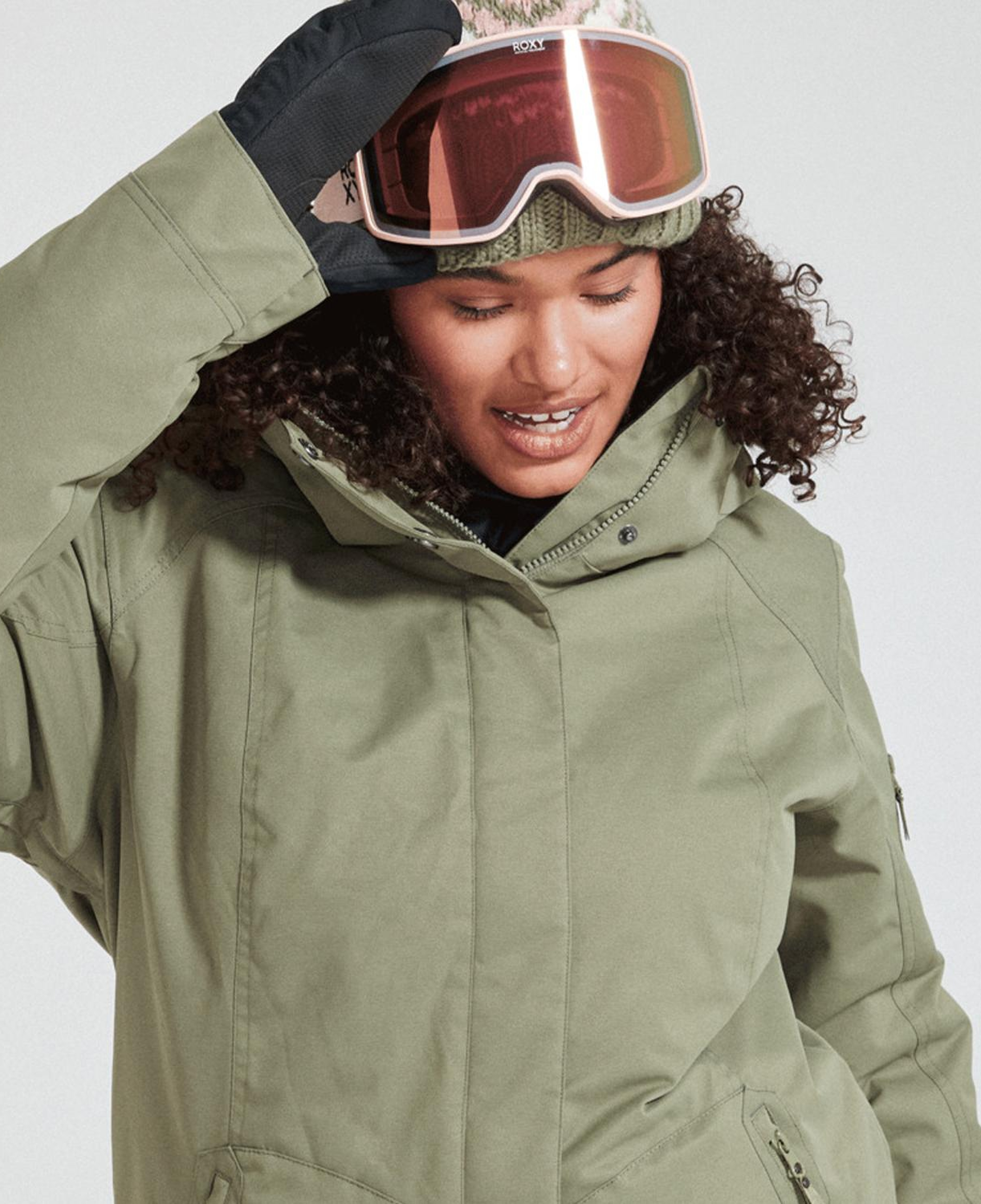 Roxy Meade Kadın Yeşil Snowboard Ceketi