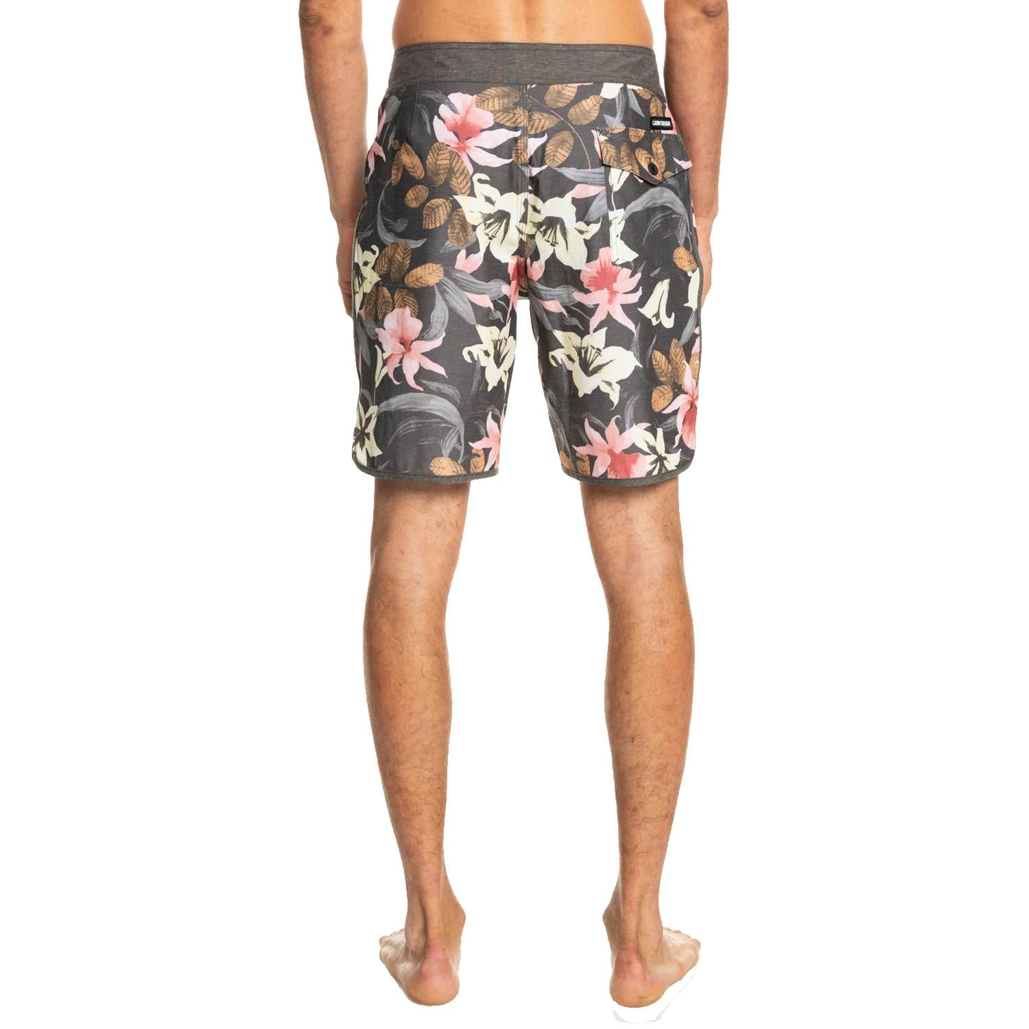 Quiksilver Hempstretch Scallop 19 Erkek Siyah Boardshort