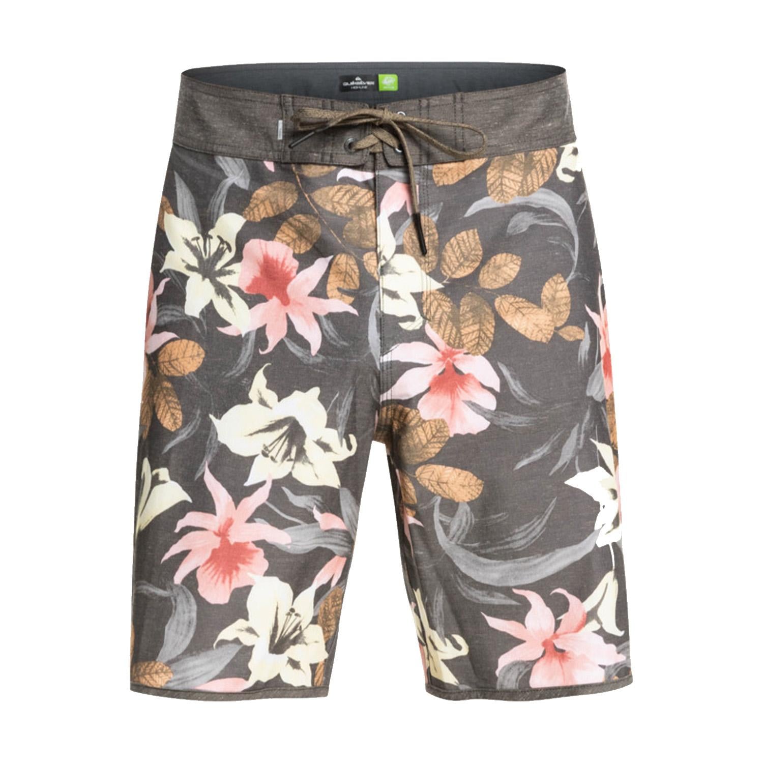 Quiksilver Hempstretch Scallop 19 Erkek Siyah Boardshort