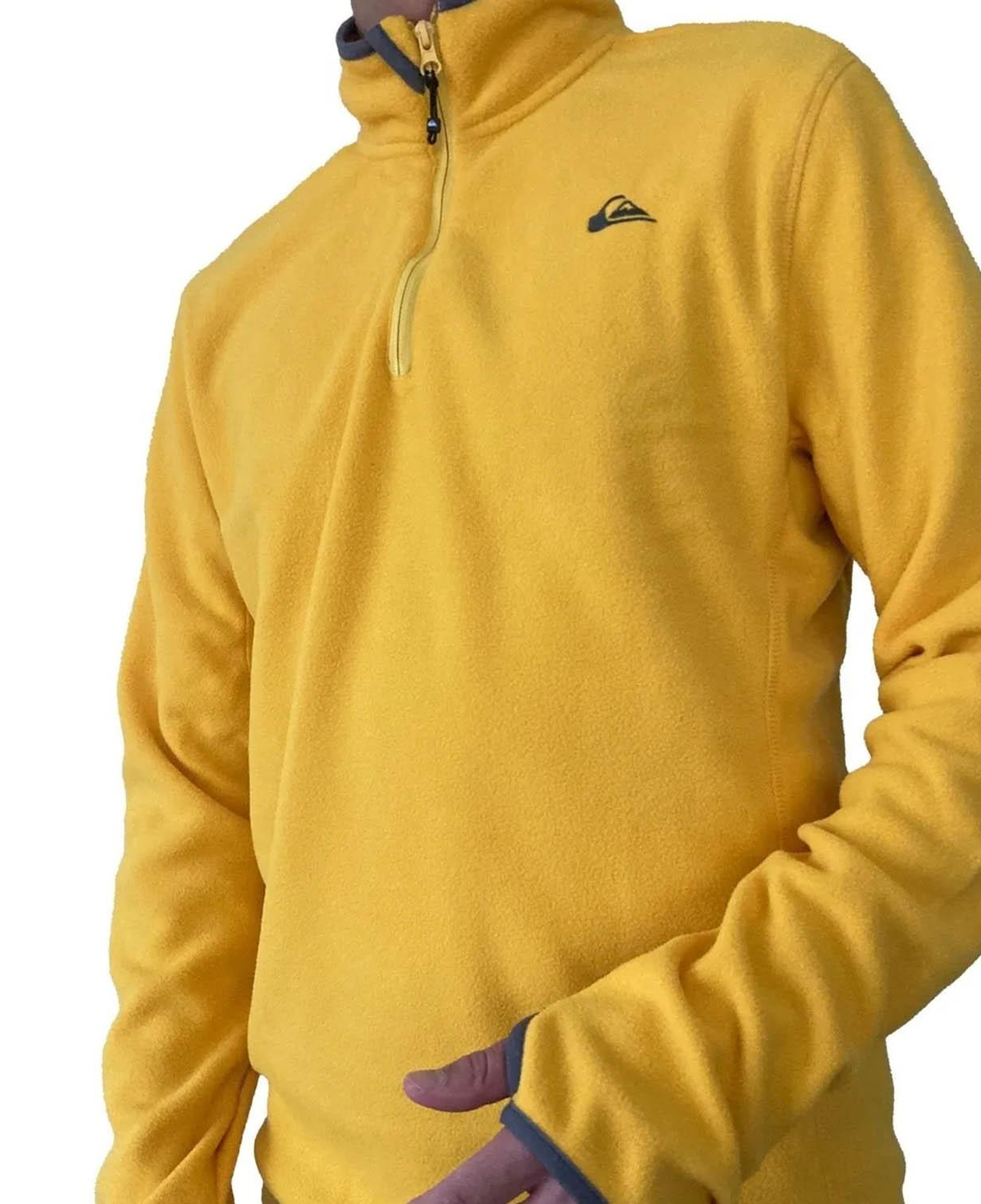 Quiksilver Mission Halfzip Erkek Sarı Polar