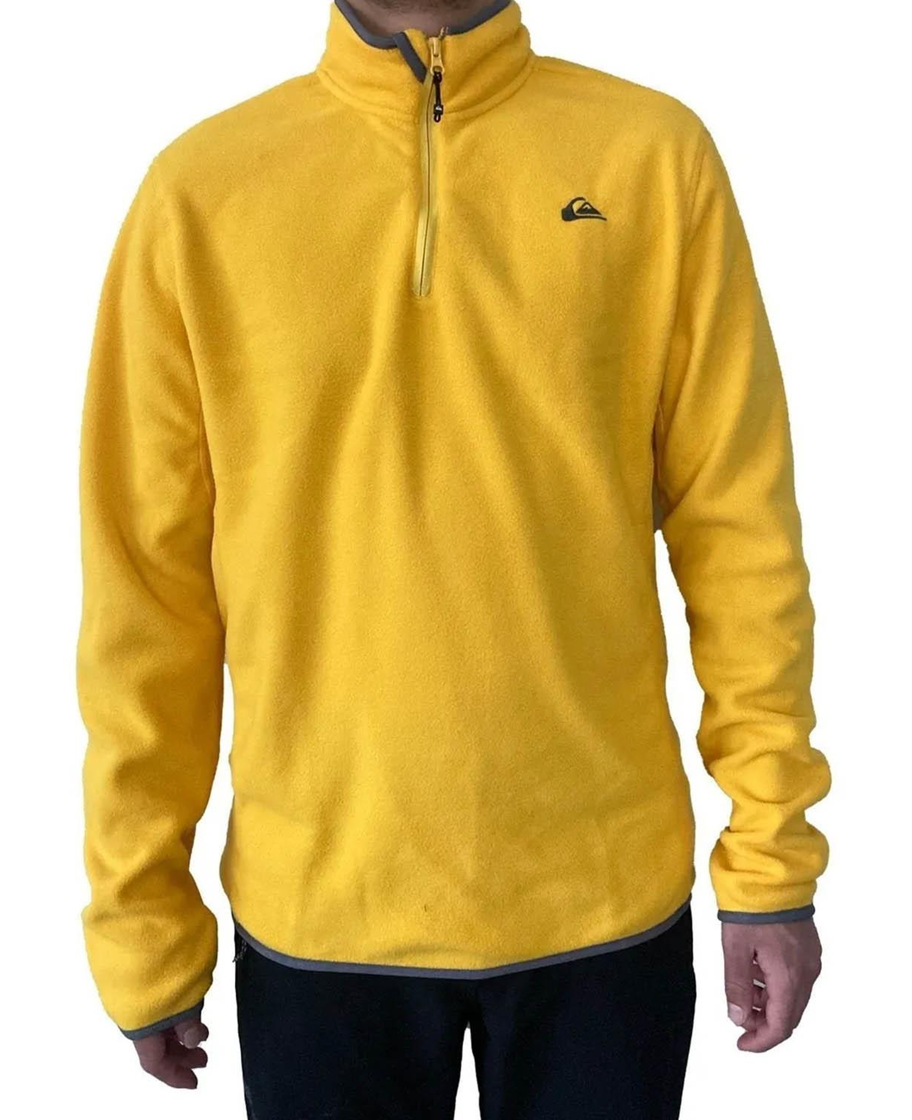 Quiksilver Mission Halfzip Erkek Sarı Polar