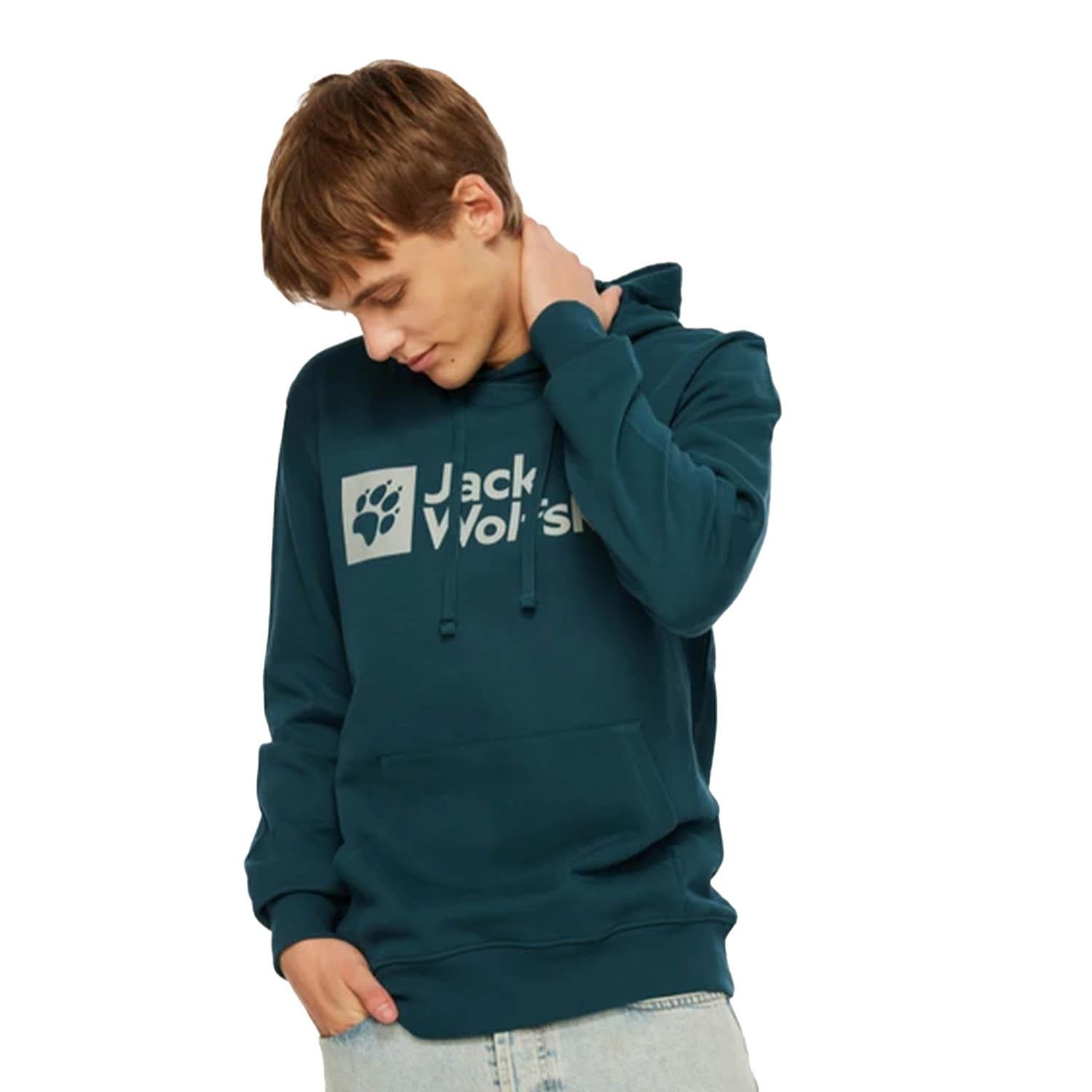 Jack Wolfskin Arthur Hoody Erkek Yeşil Sweat
