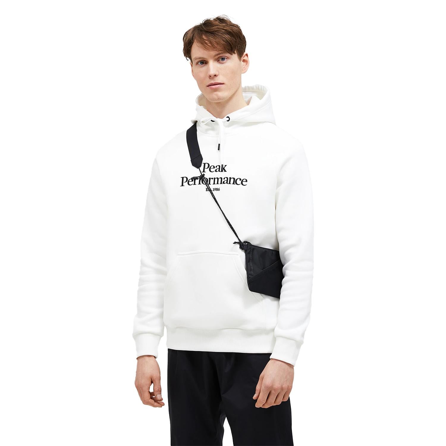 Peak Performance Original Hood Erkek Beyaz Sweat