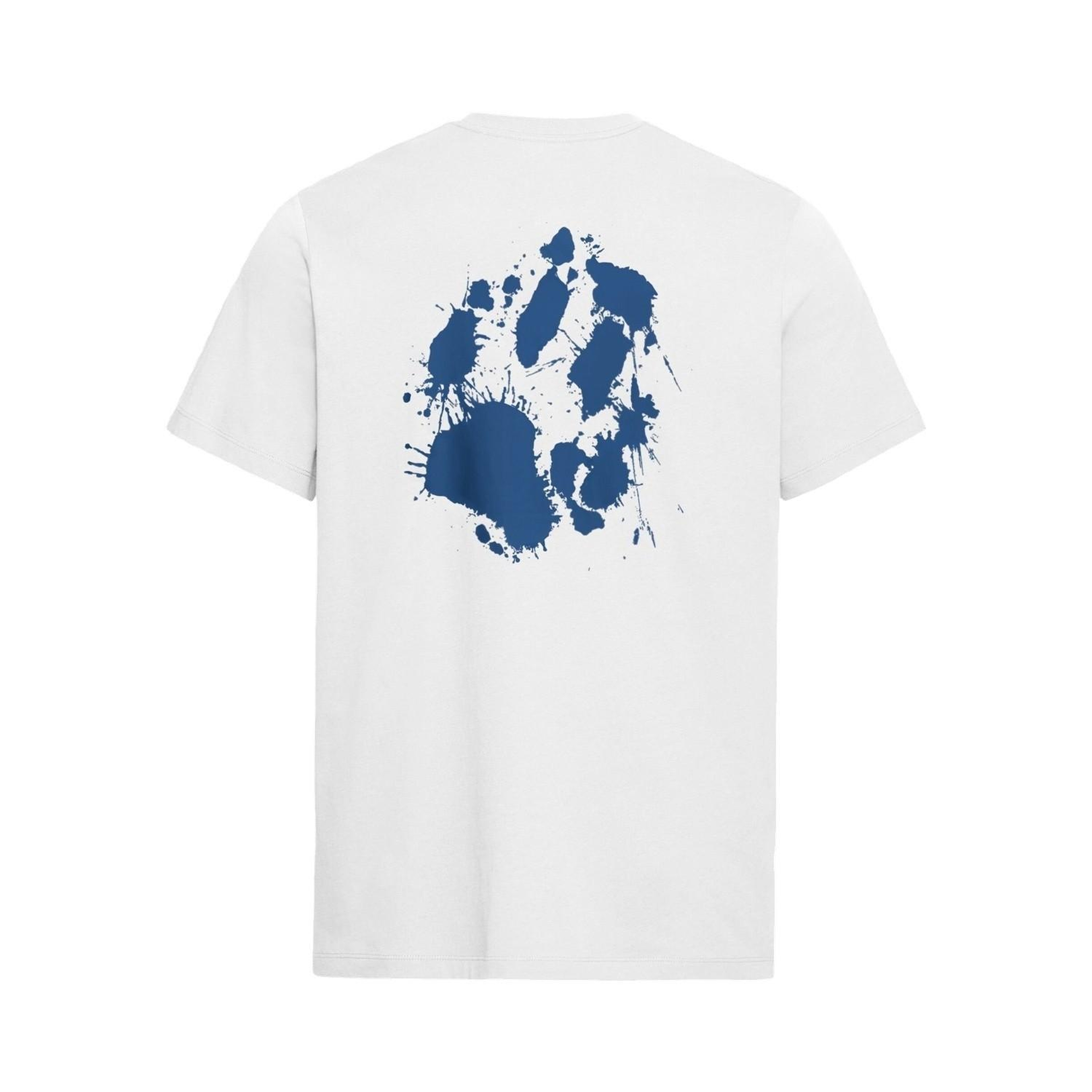 Jack Wolfskin Live Wild Unisex Beyaz Tişört