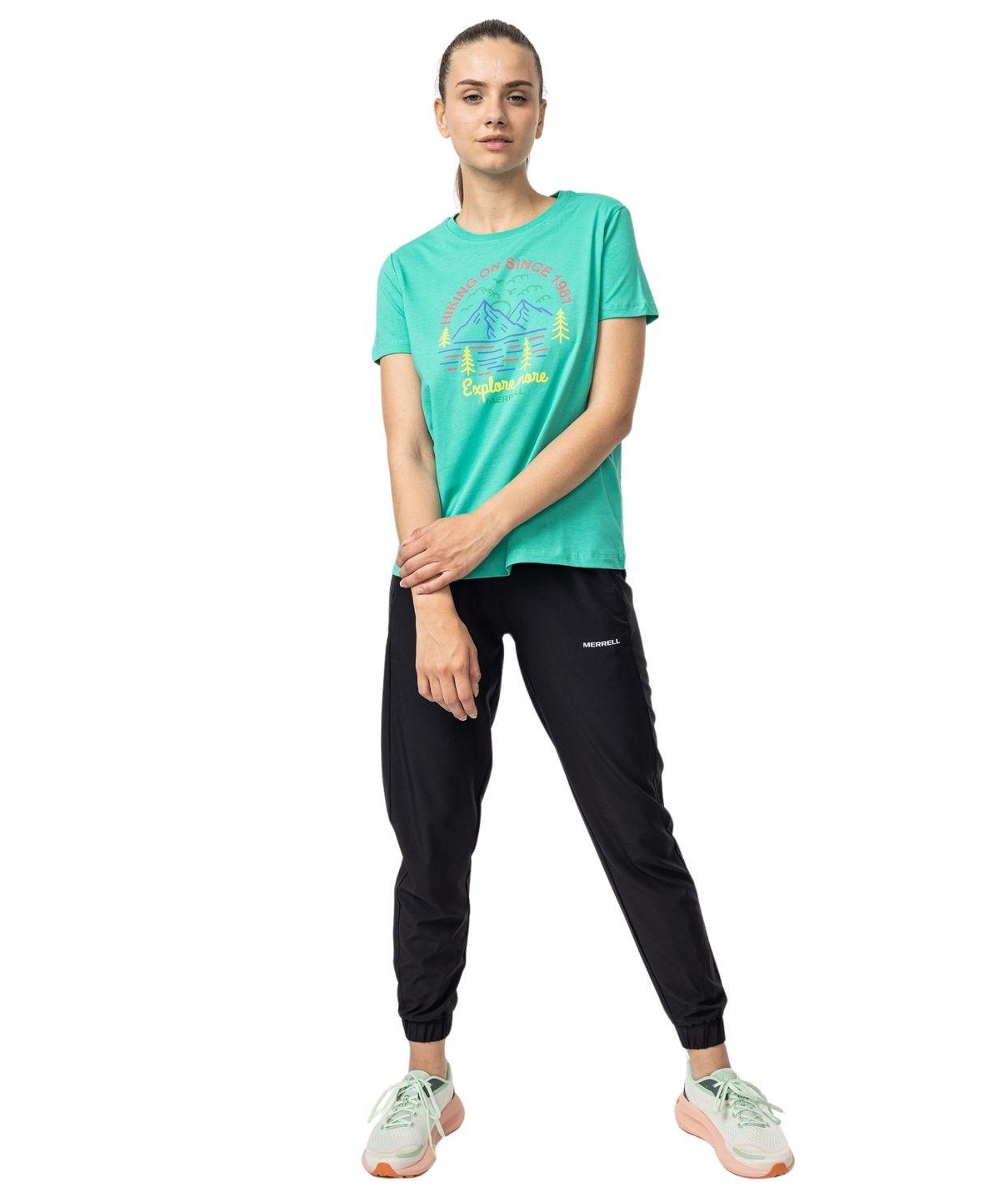 Merrell Terry Kadın Mavi Tişört