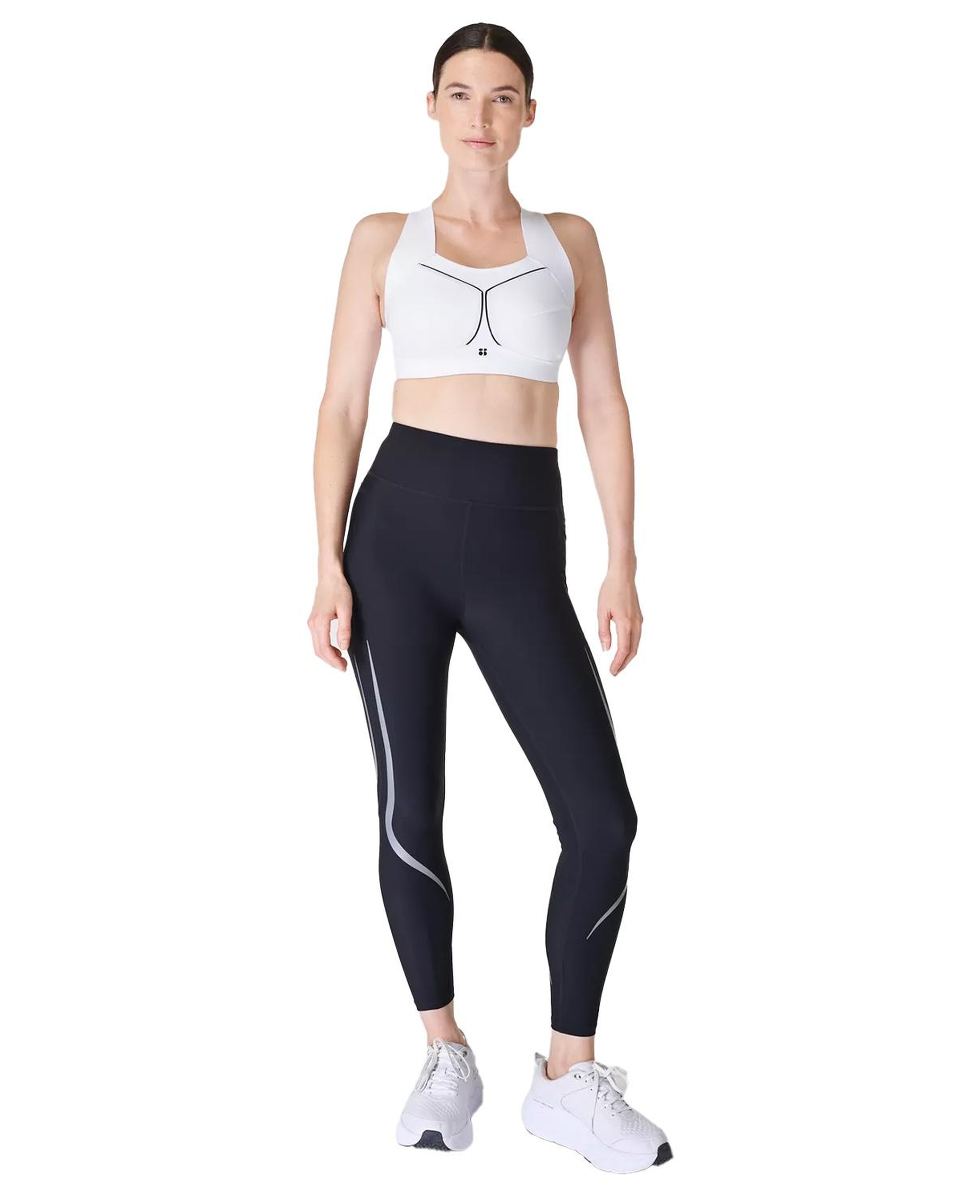 Sweaty Betty Zero Gravity 78 Illuminate Ru Kadın Siyah Koşu Taytı